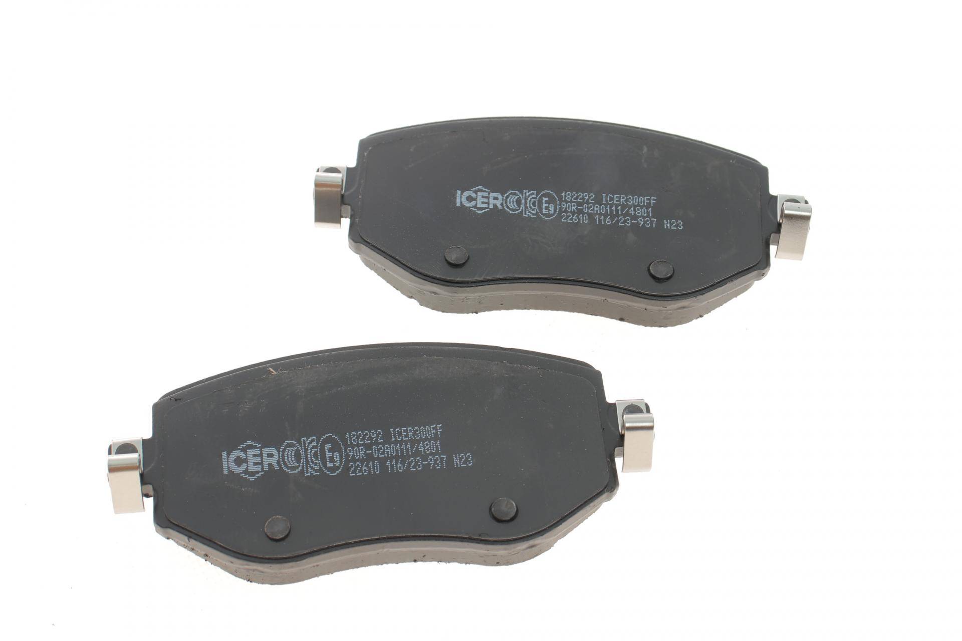 Колодки гальмівні (передні) Renault Megane IV 15-