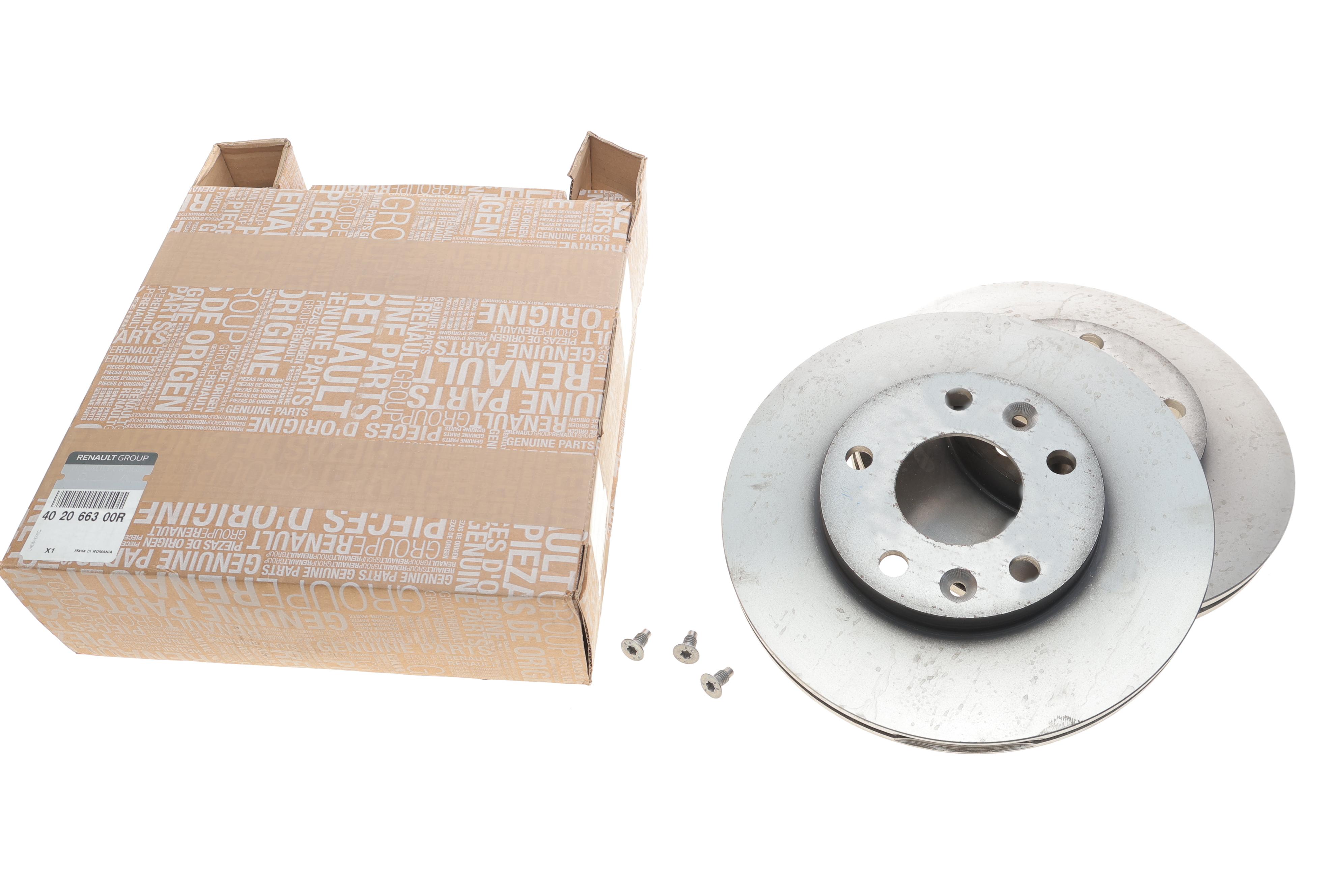 Диск гальмівний (передній) Dacia Duster 10-18 (269x22) (к-кт 2шт)