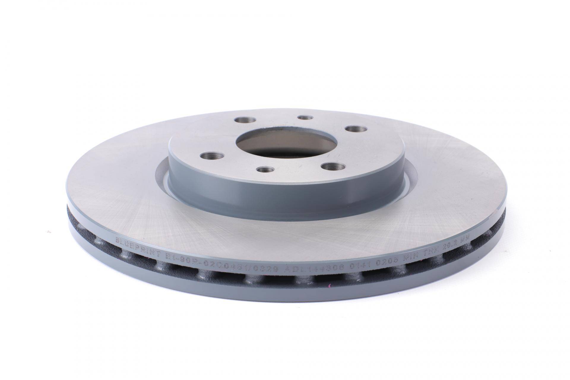 Диск гальмівний (передній) Citroen Nemo/Peugeot Bipper 08- (257x22)