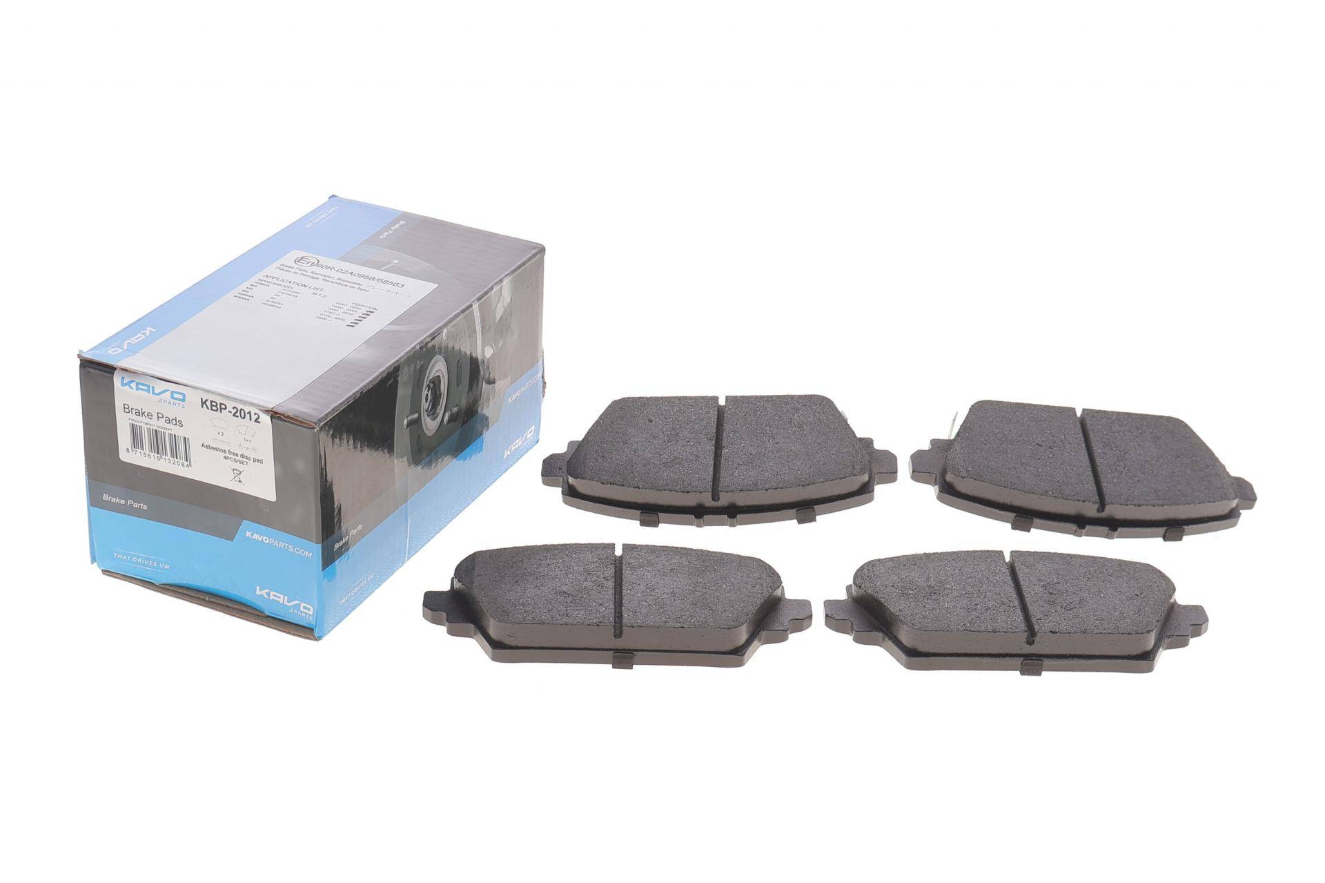 Колодки гальмівні (передні) Honda Accord VI 98-02/Nissan Primera P12 02-08