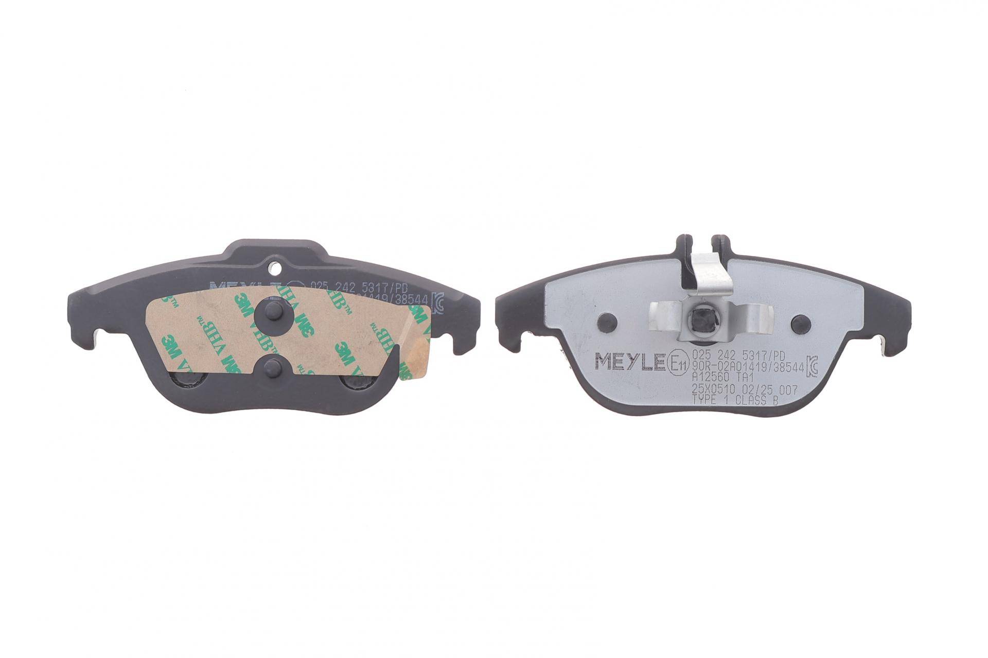 Колодки гальмівні (задні) MB C-class (W204/C204)/E-class (C207/A207) 1.6-5.5 07- (Ate)