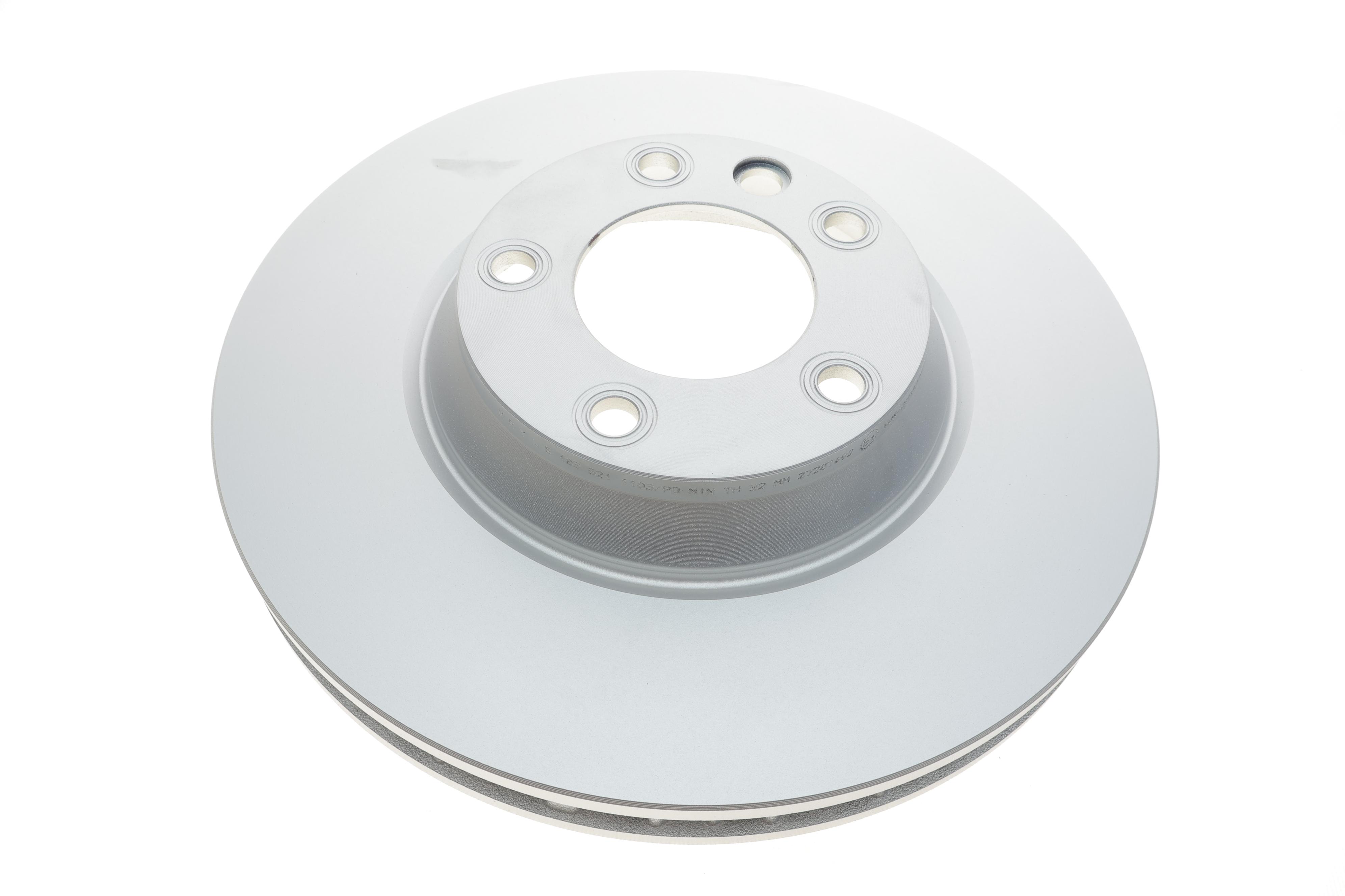 Диск гальмівний (передній) Audi Q7 06-15/Porsche Cayenne 02-/VW Touareg 02-10 (350x34) (L)