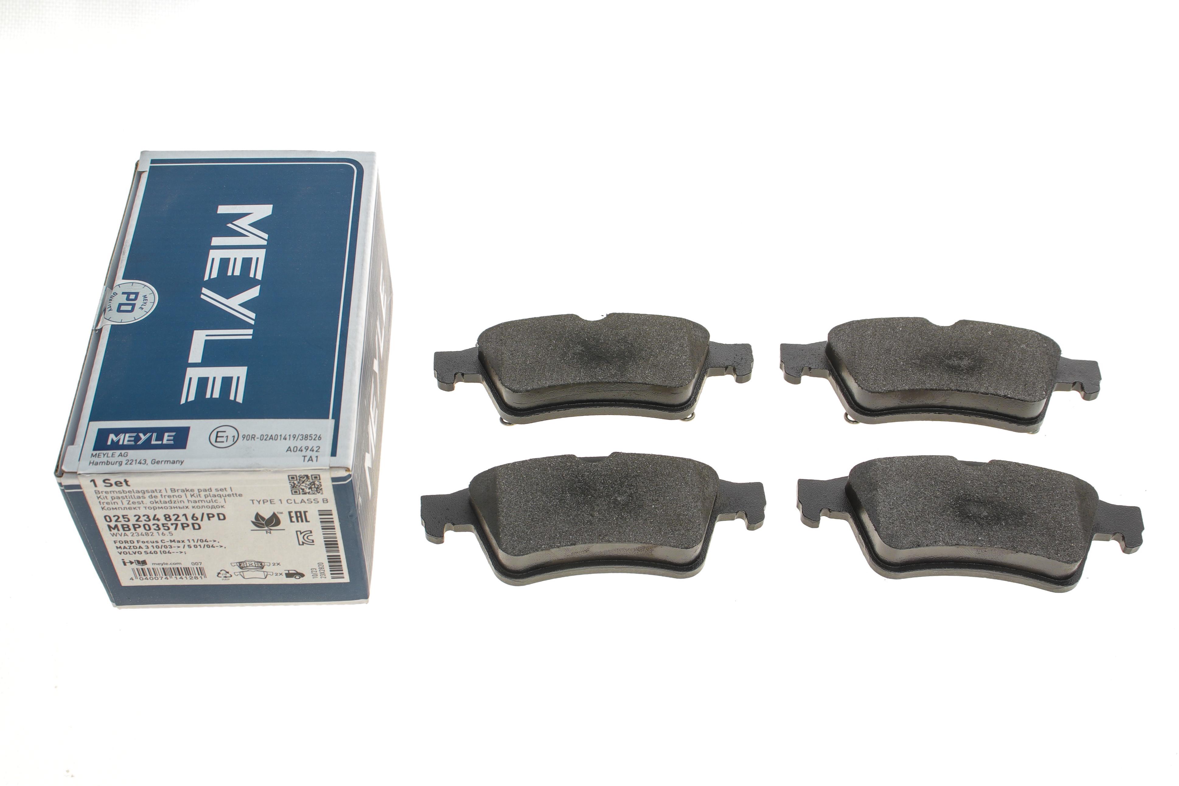 Колодки гальмівні (задні) Renault Laguna/Megane 01-