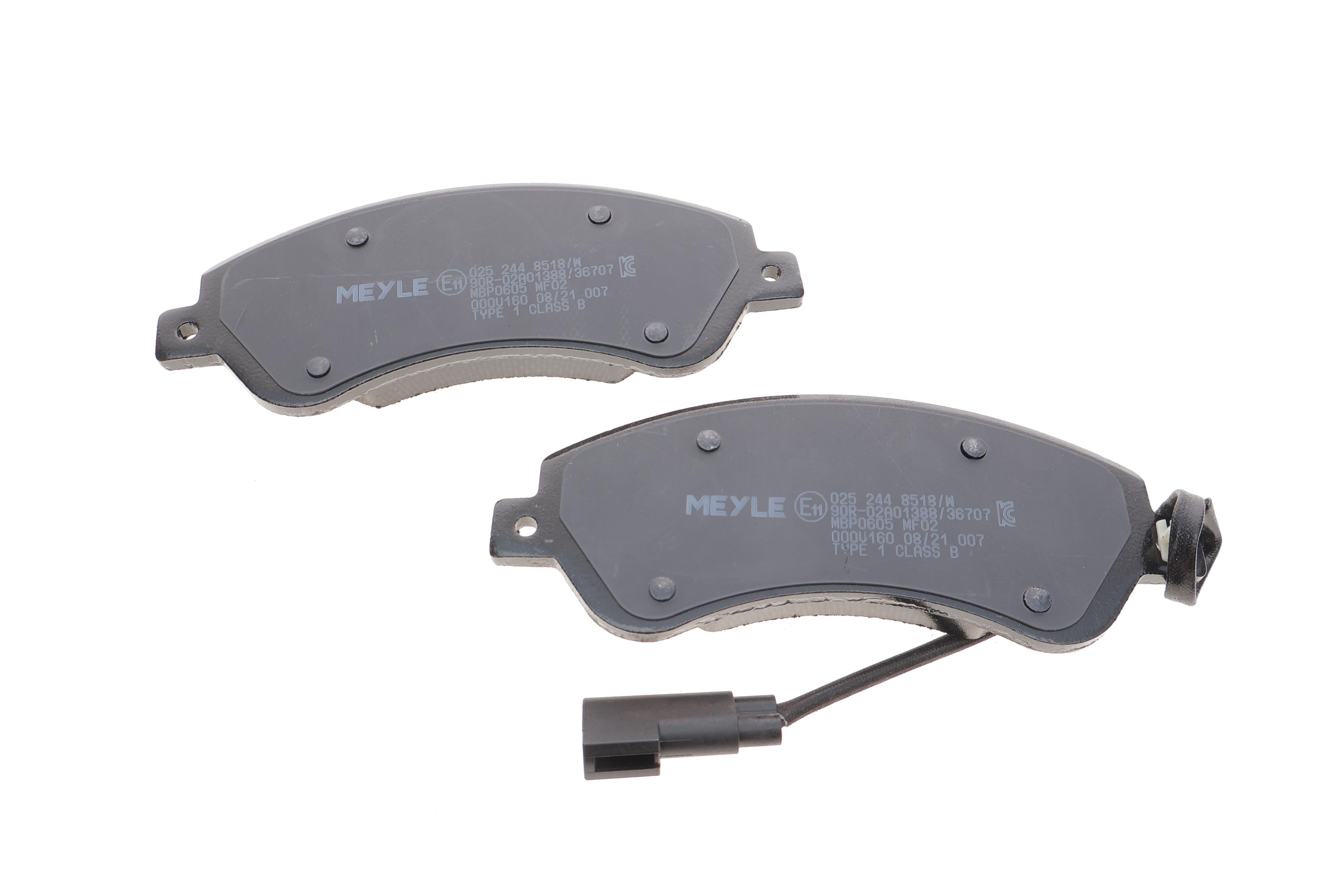 Колодки гальмівні (передні) Ford Transit V347 06- (FWD)