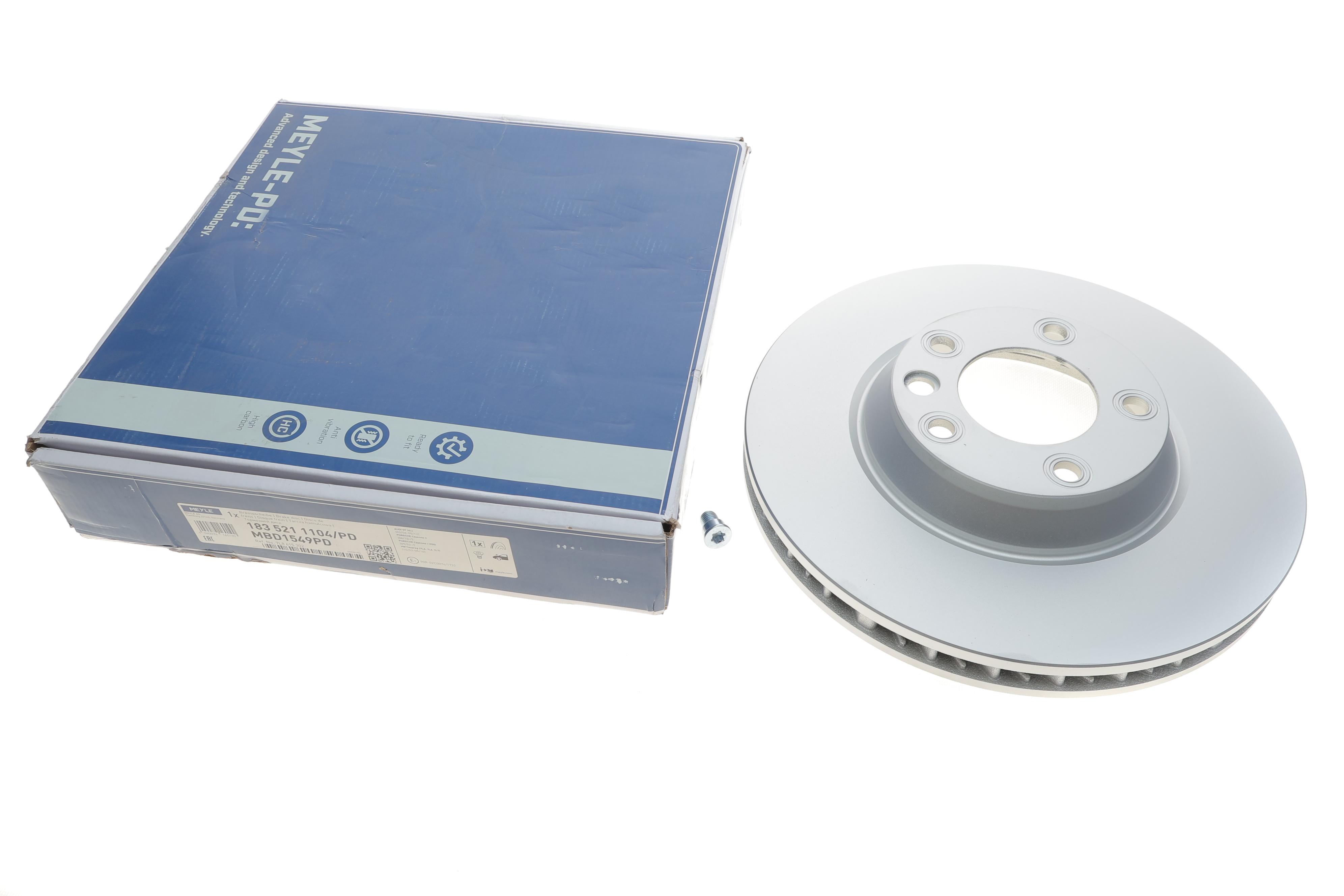 Диск гальмівний (передній) Audi Q7 06-15/Porsche Cayenne 02-/VW Touareg 02-10 (350x34) (R)