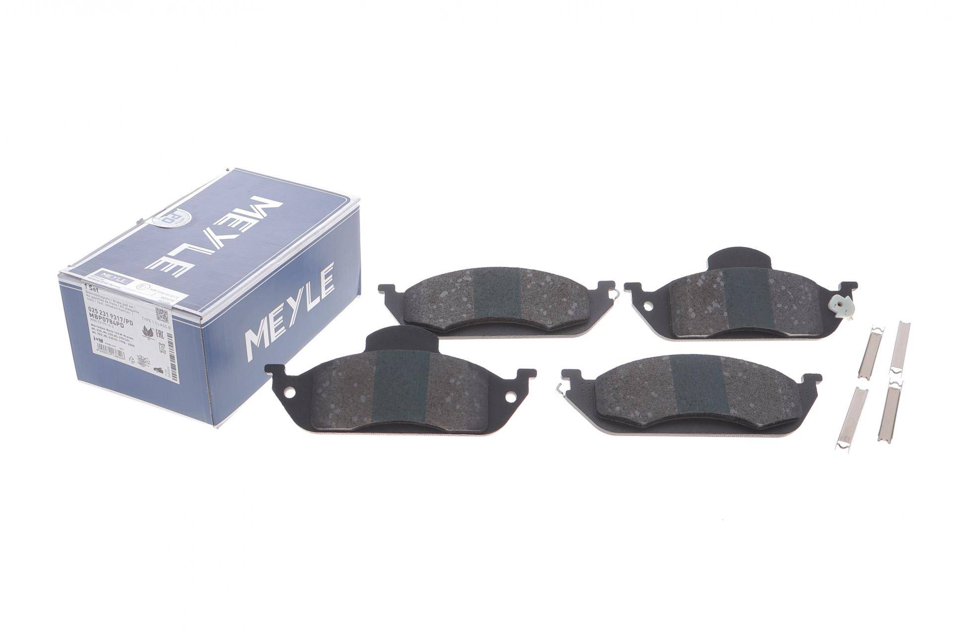 Колодки гальмівні (передні) MB ML-class (W163) 98-05