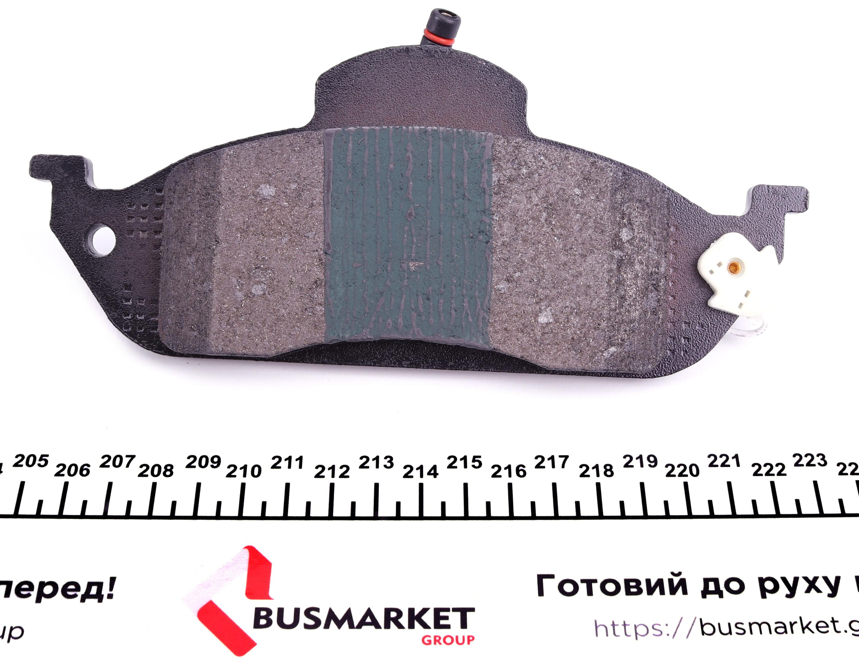 Колодки гальмівні (передні) MB ML-class (W163) 98-05