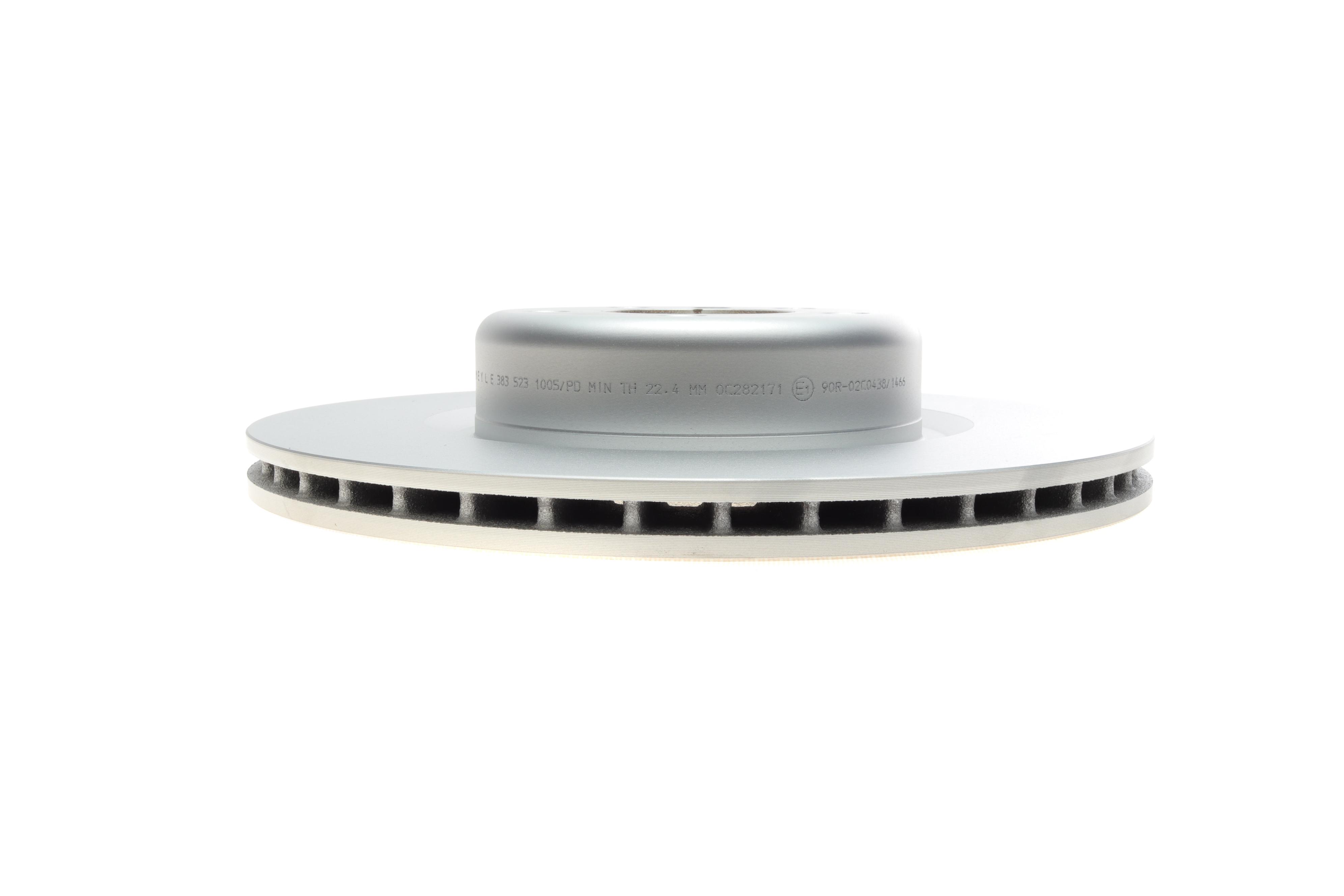 Диск гальмівний (задній) BMW 1 (F20/F21)/3 (F30/F31)/4 (F32/F36) 11- (345x24) B37/N13/N47/N55