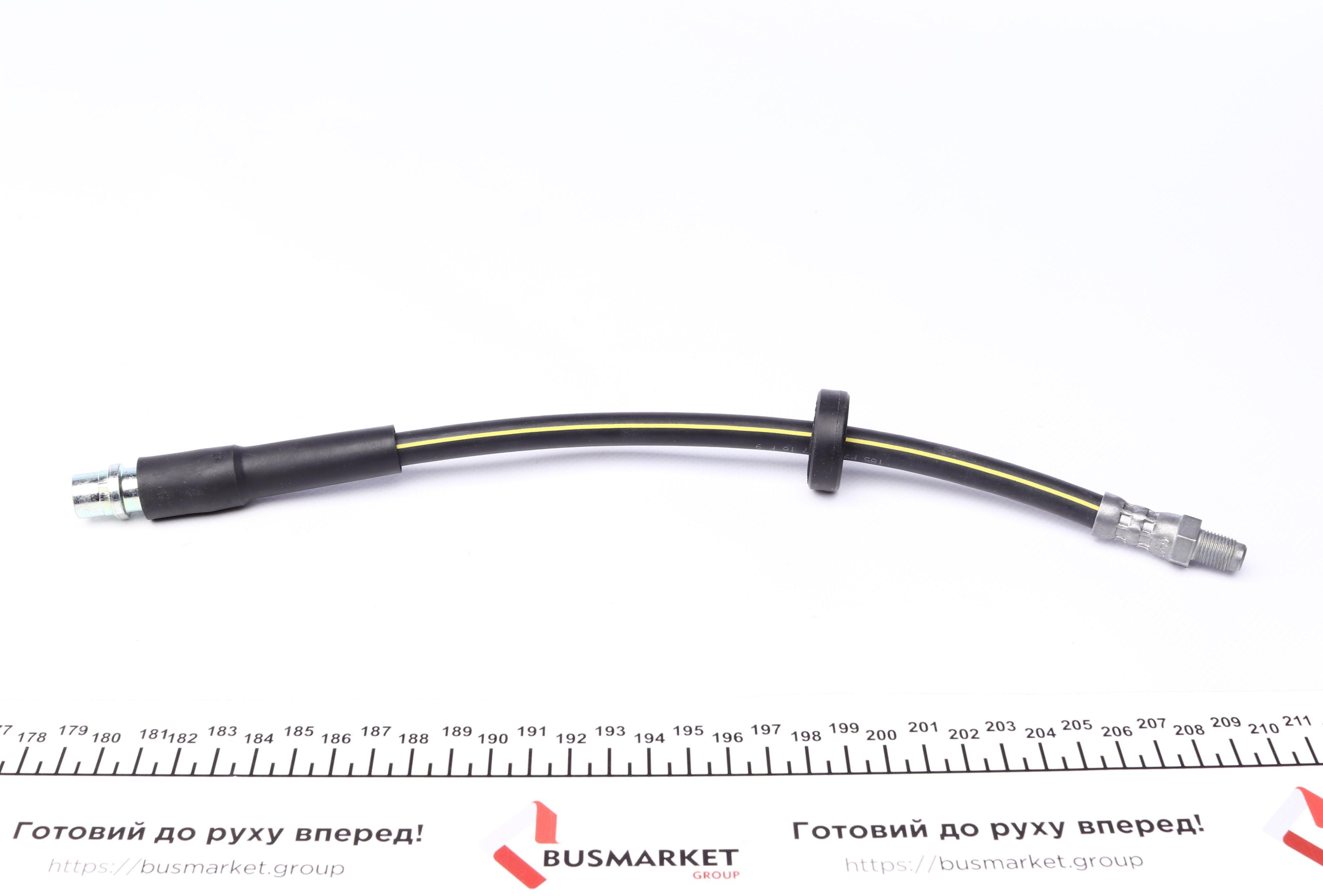 Шланг гальмівний (задній) Audi A6 2.0-4.2/2.0-3.0D 04-11 (L=350mm)