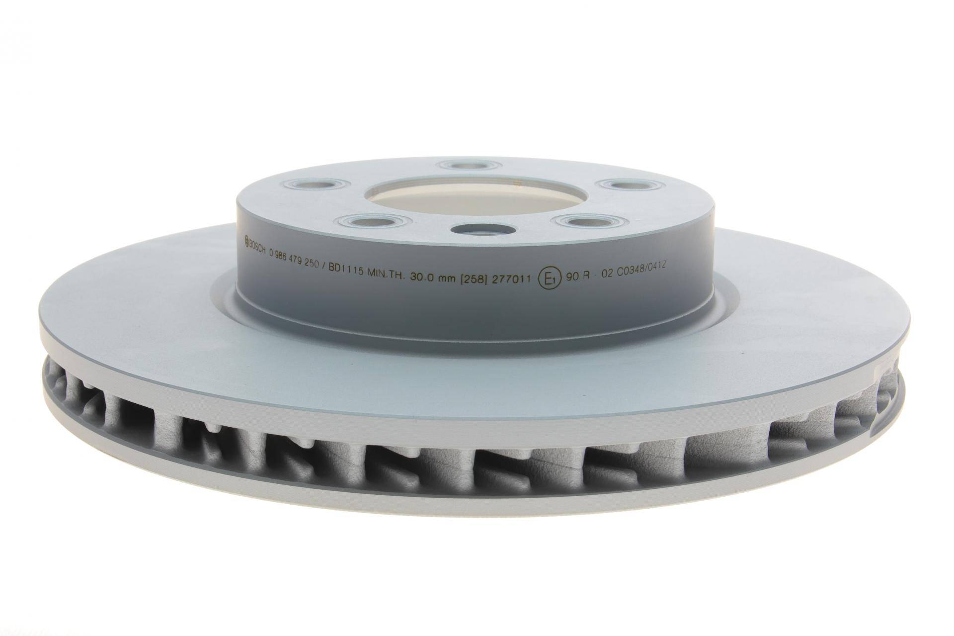 Диск гальмівний (передній) Porsche Cayenne/VW Touareg 02- (330x31,9) (R) (з покриттям) (з вентиляцією)