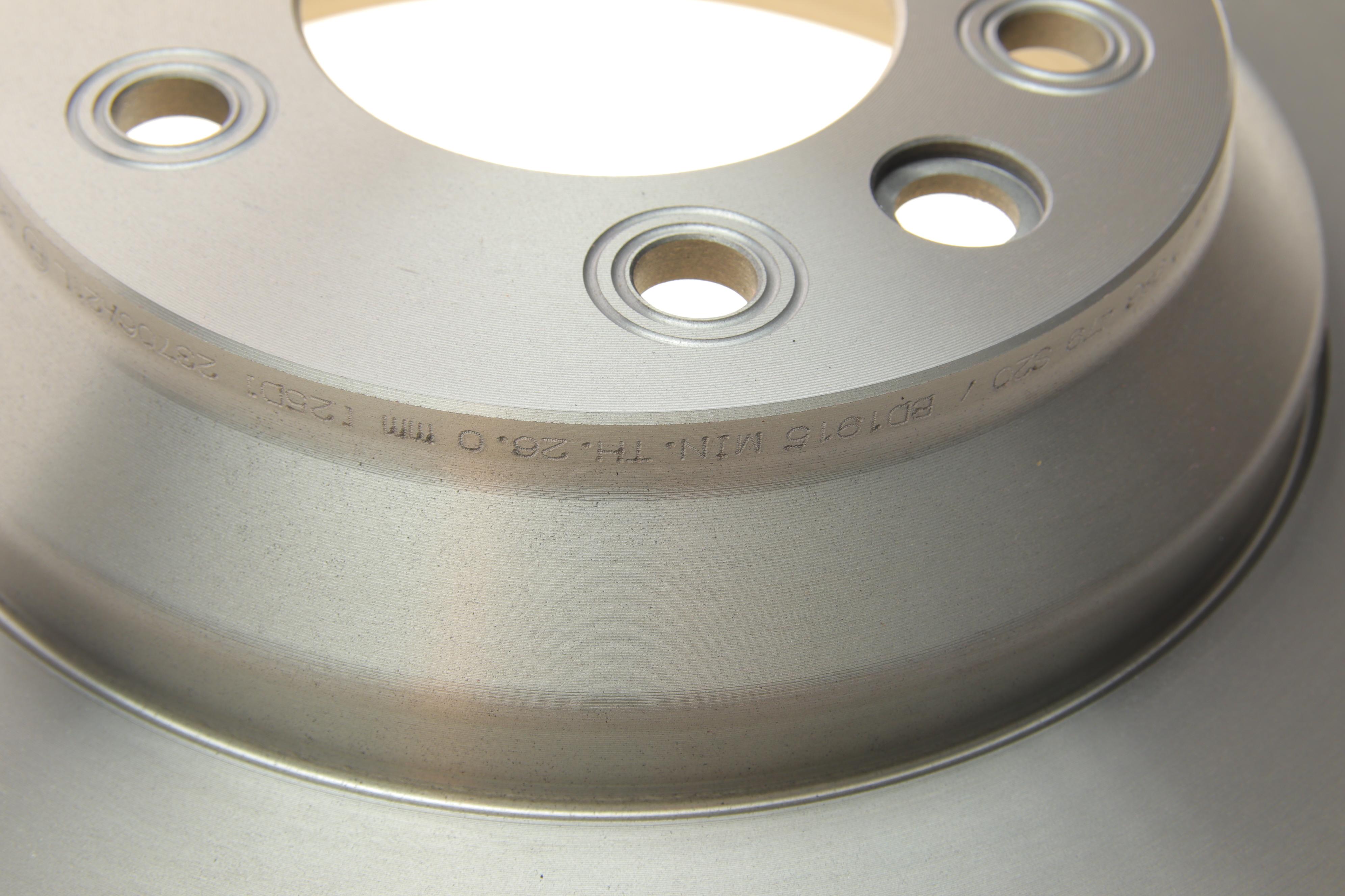 Диск гальмівний (задній) Porsche Cayenne/VW Touareg 3.0-4.2 TDI 02- (329.7x28)