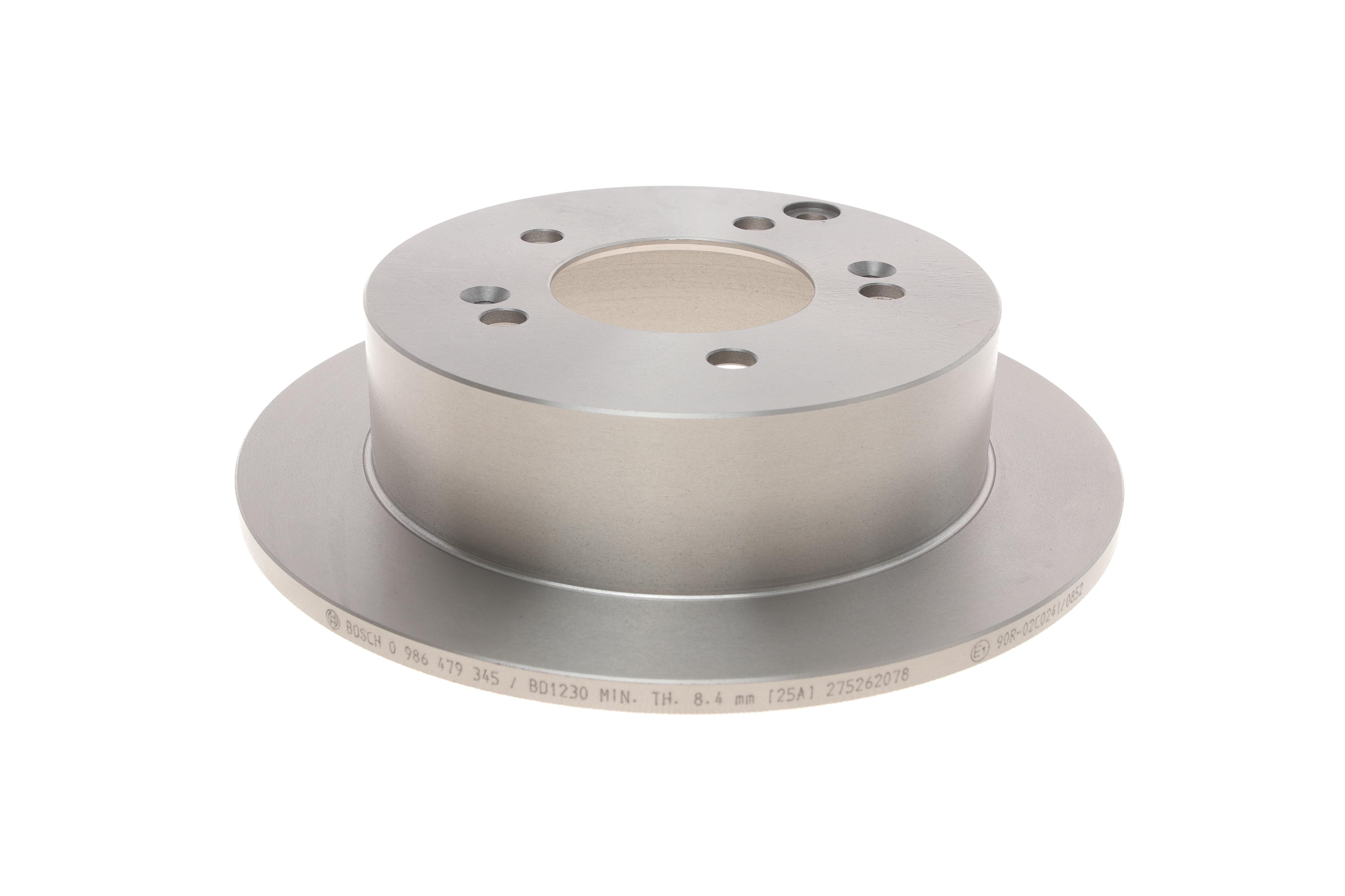 Диск гальмівний (задній) Hyundai Sonata V/Tucson/Kia Sportage 04- (262x10)