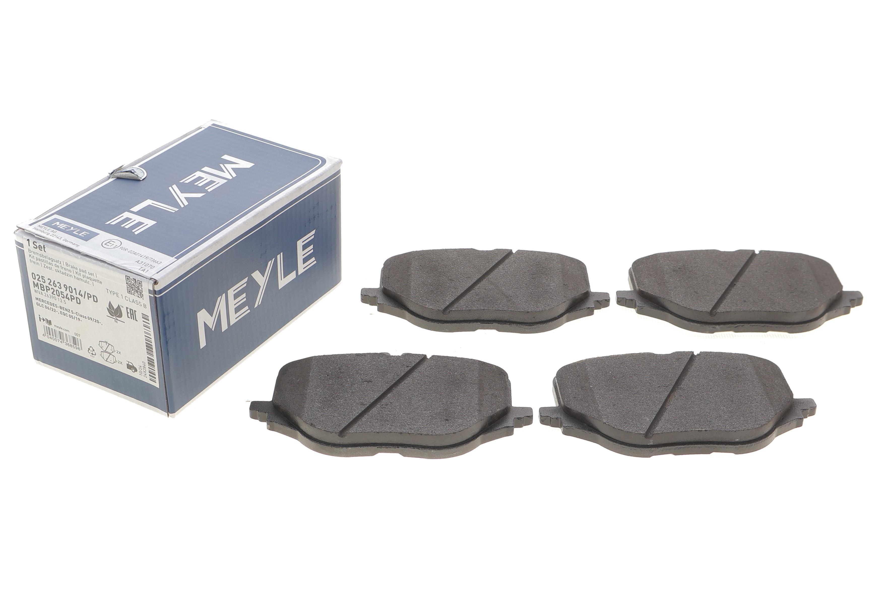 Колодки гальмівні (задні) MB E-class (W214)/S-class (W223/V223/Z223) 19-