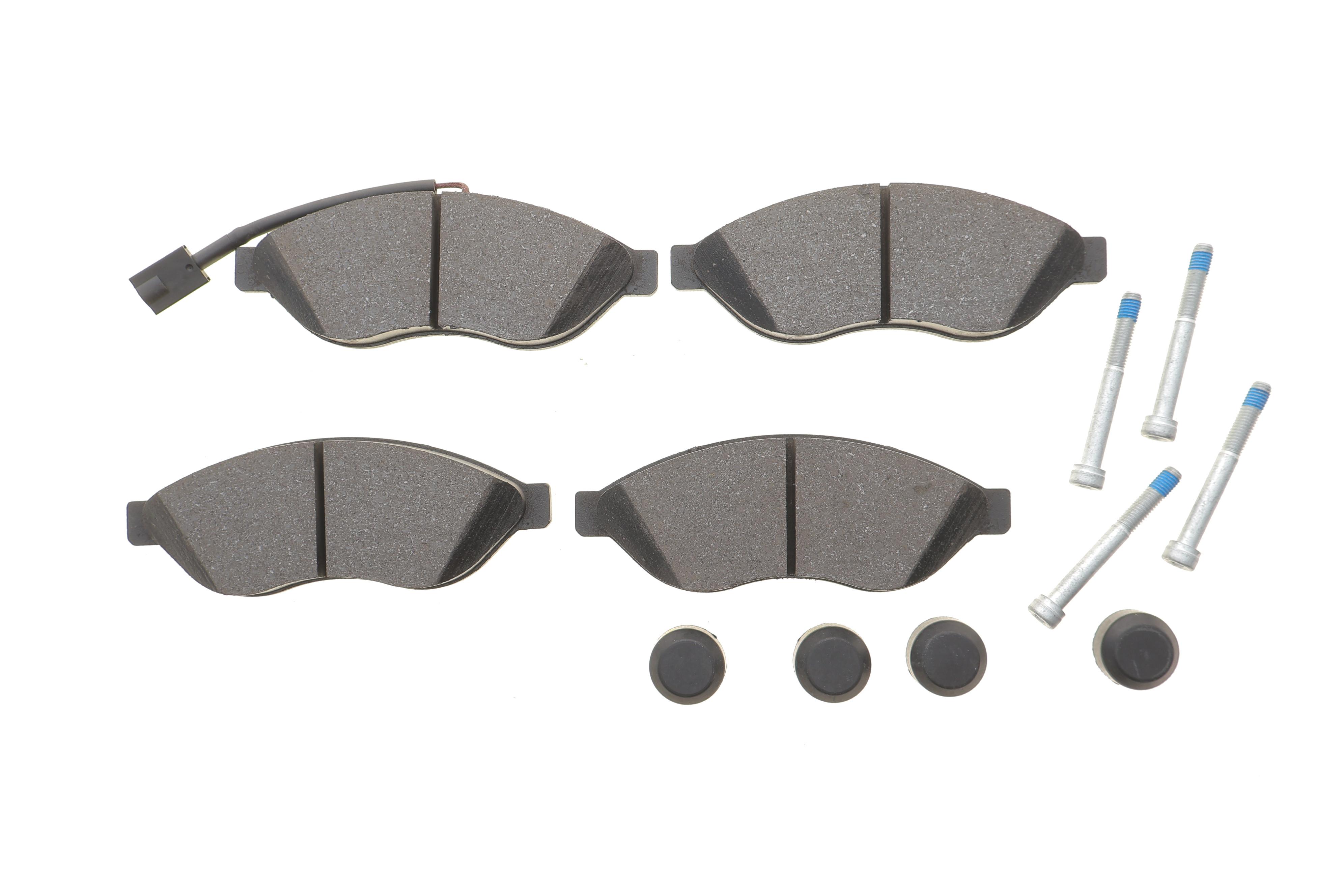 Колодки гальмівні (передні) Citroen Jumper/Fiat Ducato/Peugeot Boxer 06- (+датчик)