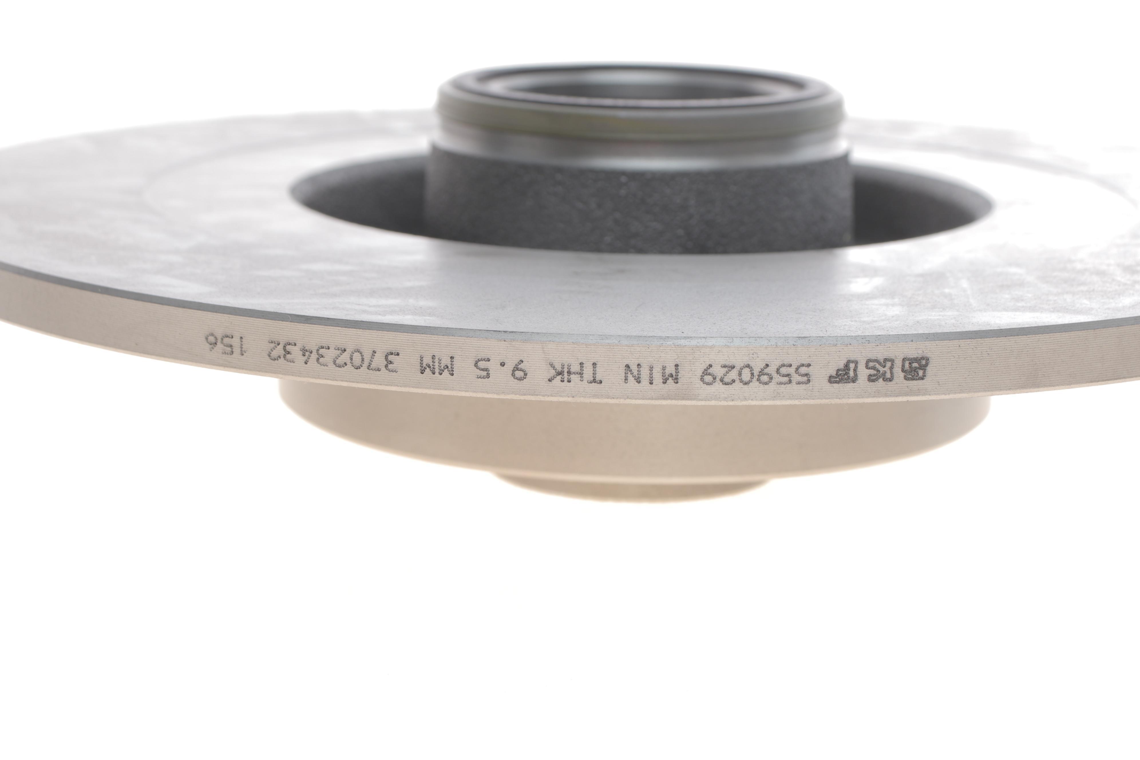 Диск гальмівний (задній) Renault Laguna III 08- (300x11) (+ABS) (з підшипником)