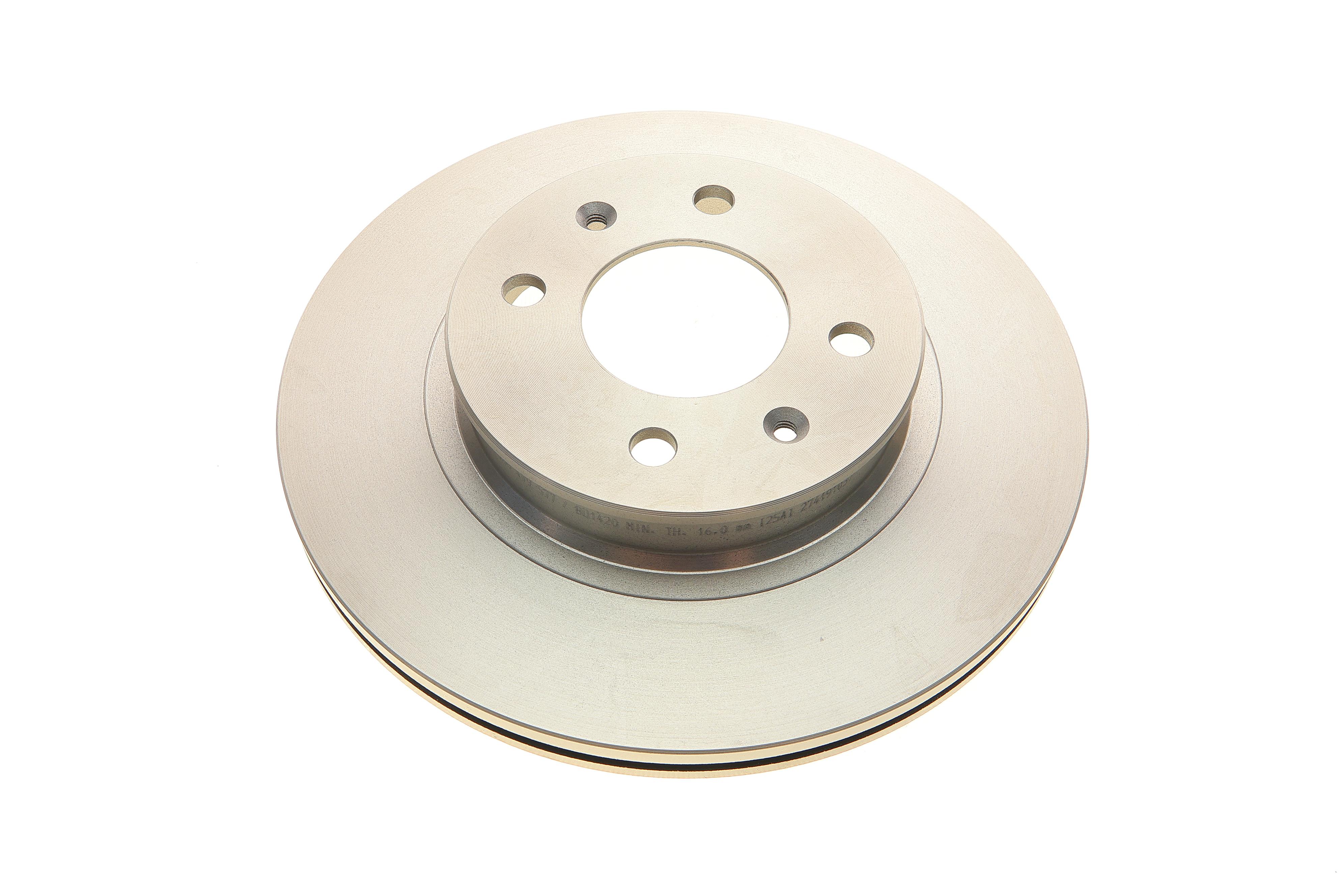 Диск гальмівний (передній) Hyundai i20 1.2 16V 08-14 (256x18) (з покриттям)