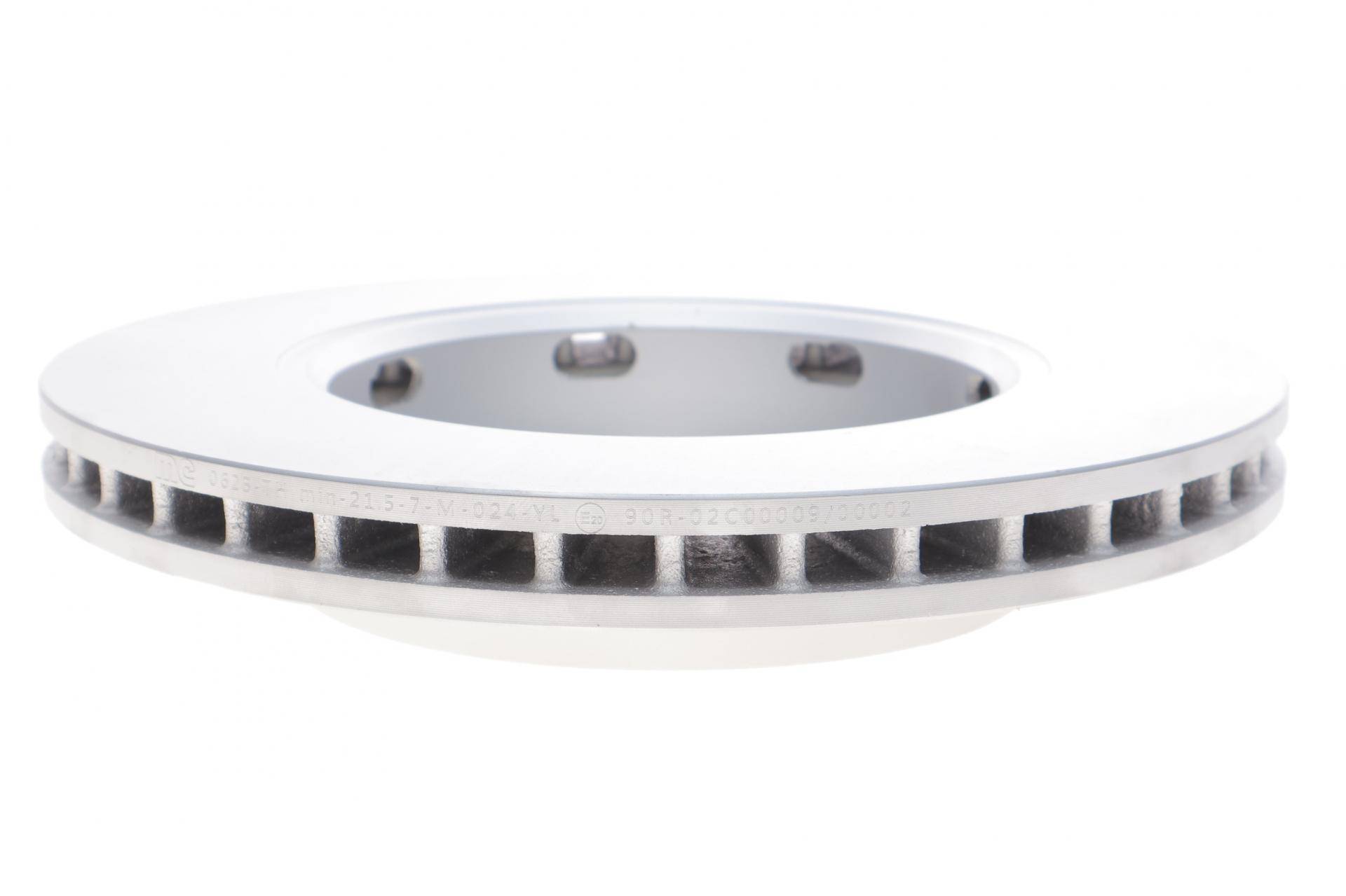 Диск гальмівний (передній) Mitsubishi Colt 04-12/Smart Forfour 04-06 (256x24) (з покр.) (вент.)