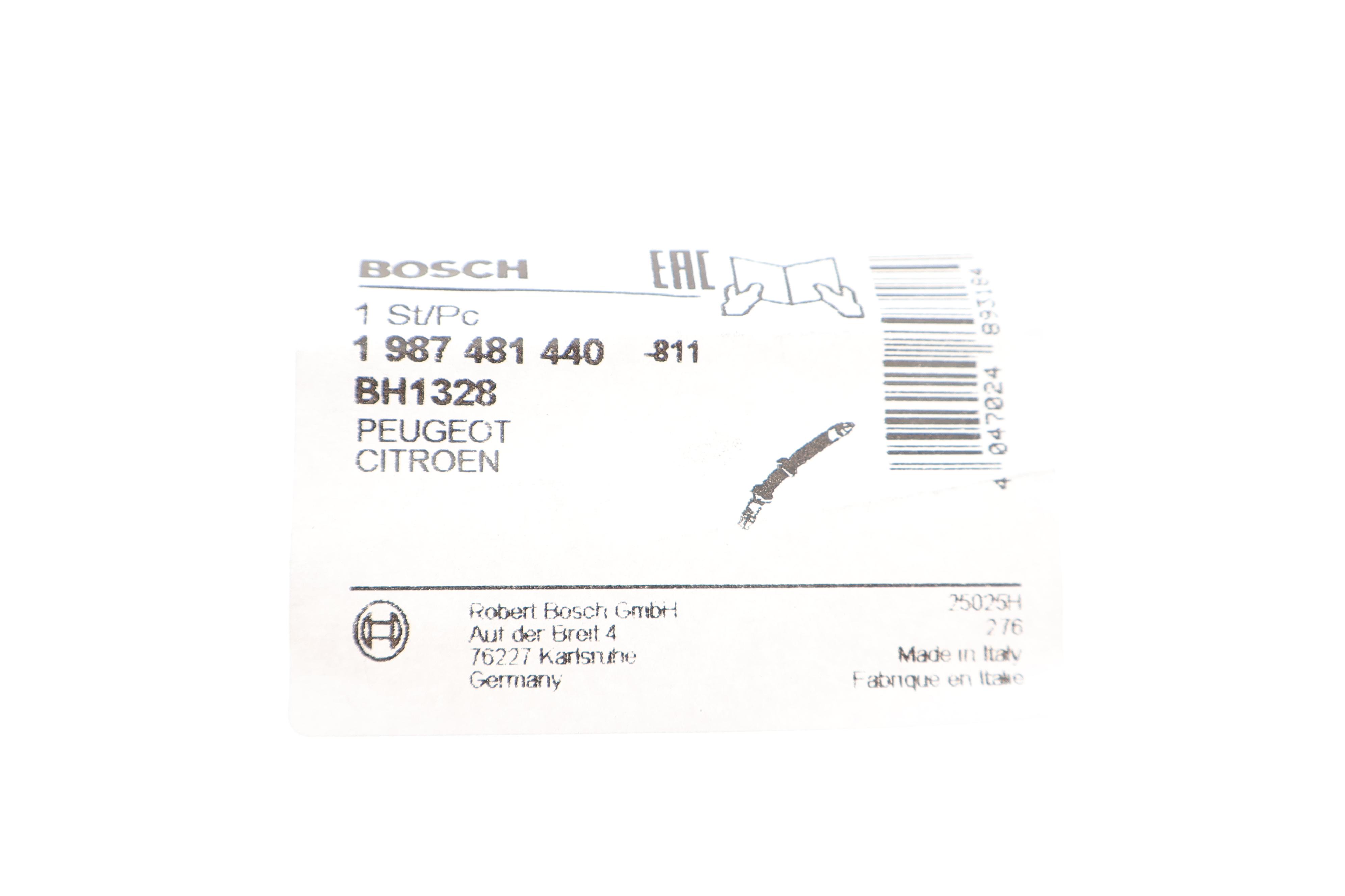 Шланг гальмівний (задній) Citroen C-crosser/Peugeot 4007/Mitsubishi Lancer/Outlander 06- (L=280mm) (L)