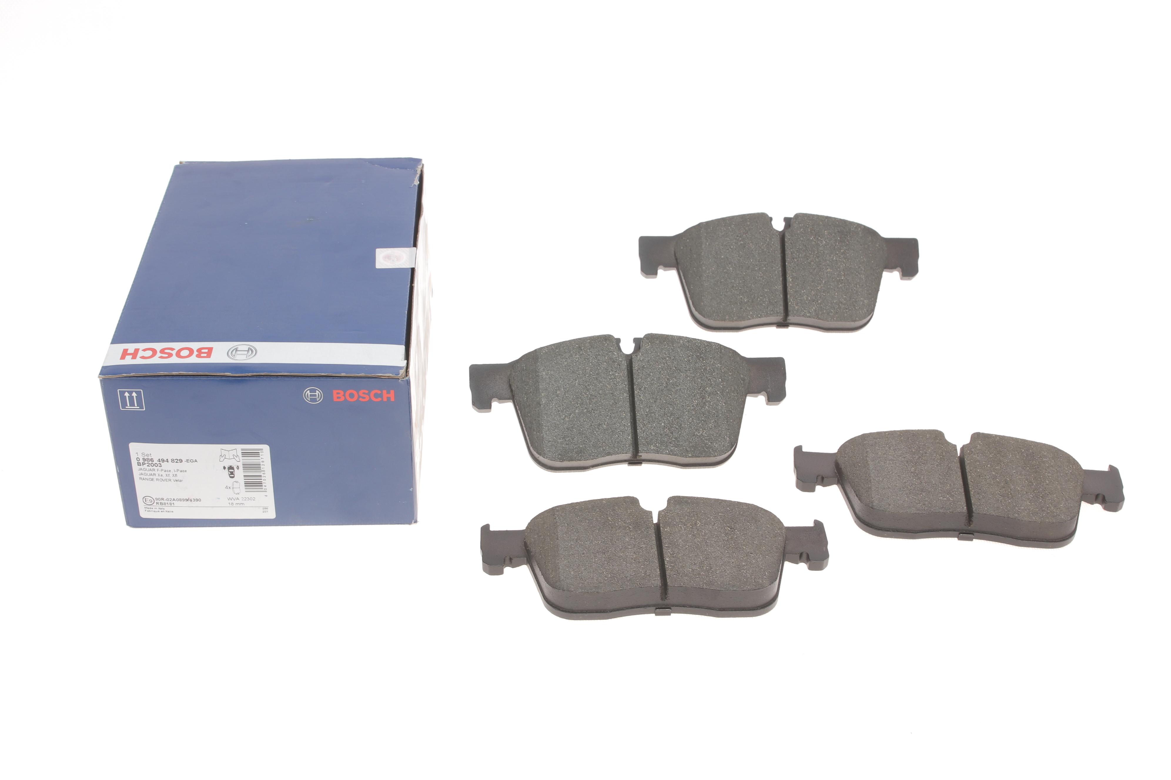 Колодки гальмівні (передні) Land Rover Range Rover Velar/Jaguar XE/XF/I-Peace 2.0/3.0 15-