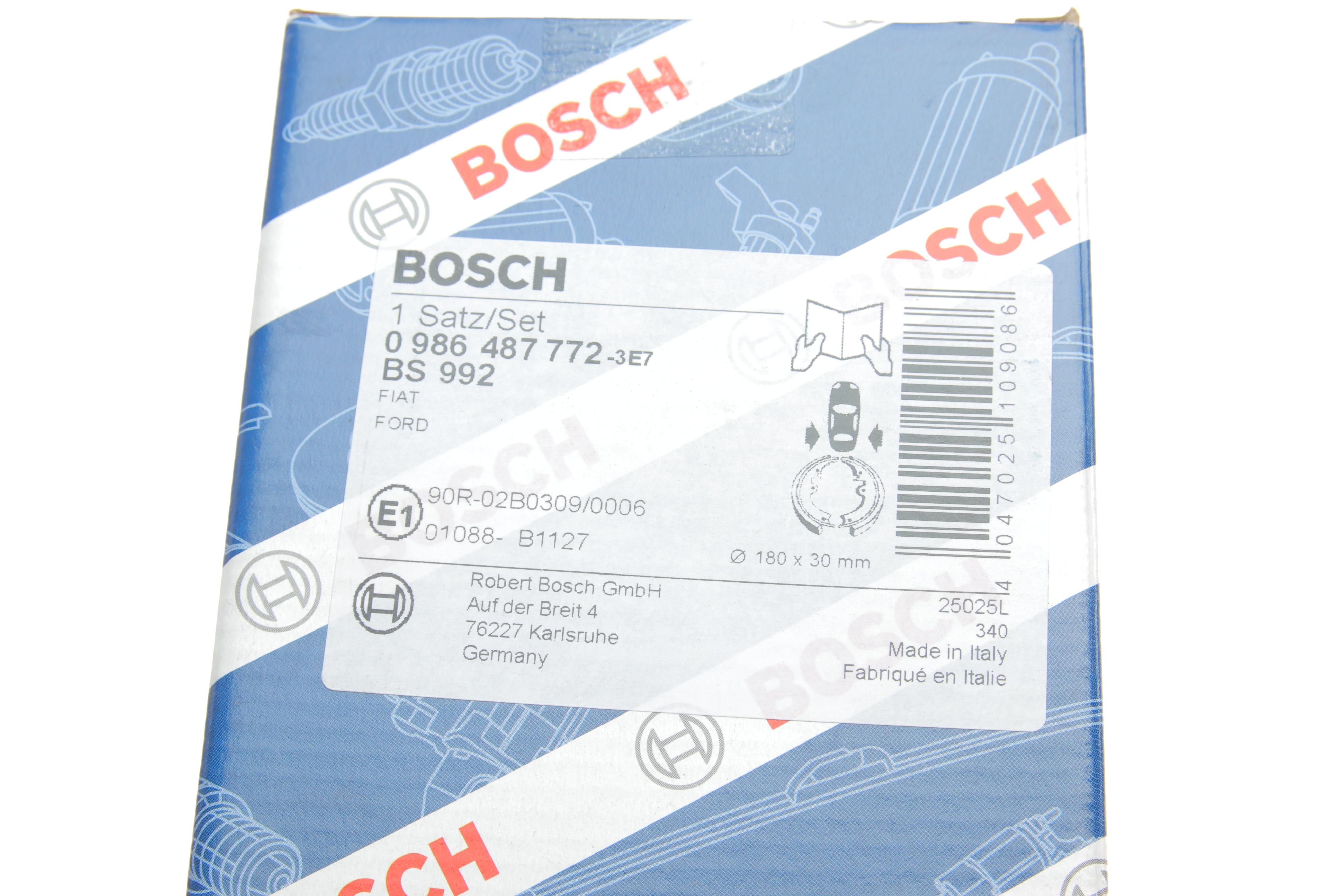 Колодки гальмівні (задні) Fiat Panda/Ford Ka 1.1-1.4 10- (барабанні) (180x30)