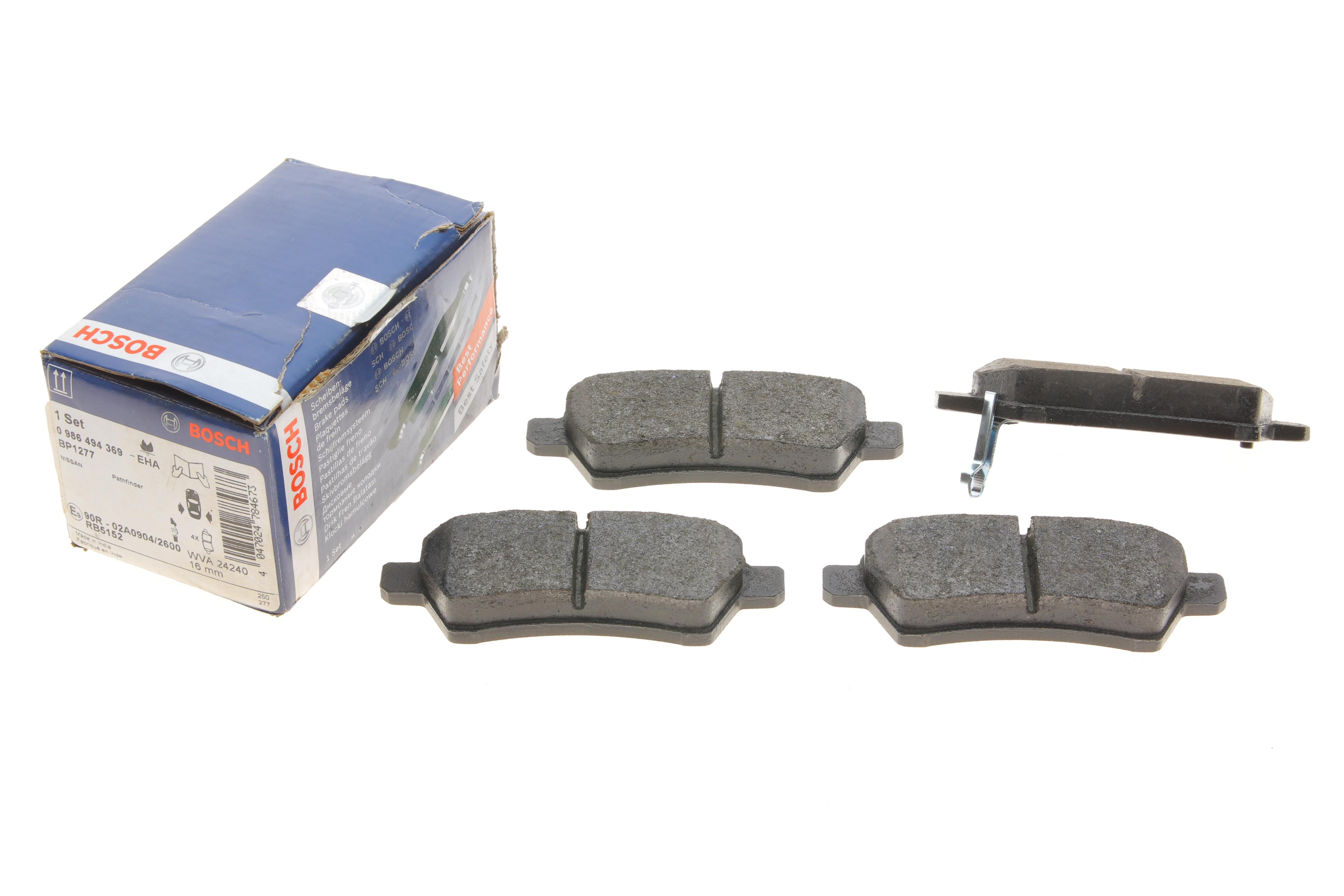 Колодки гальмівні (задні) Nissan Pathfinder III 05-