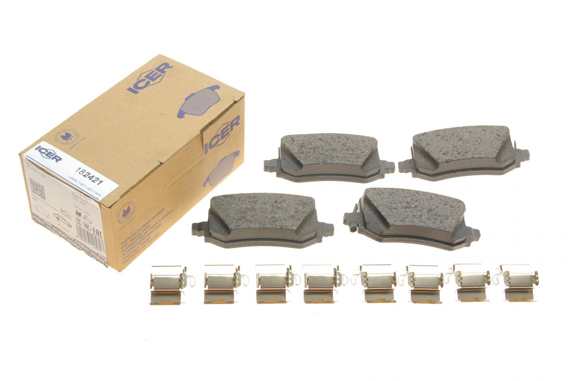 Колодки гальмівні (задніі) Hyundai Tucson IV 20-/Kia Sportage V 21-