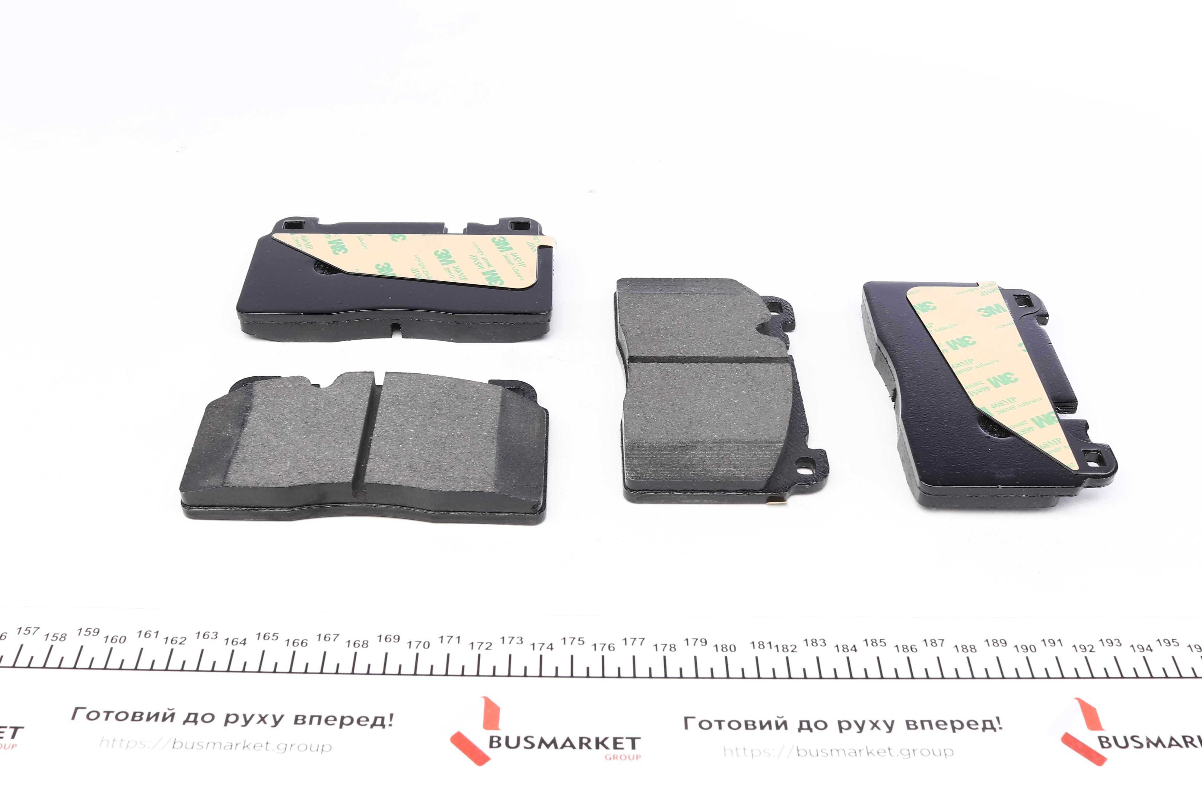 Колодки гальмівні (передні) Audi A6/A7/Q5 12-18/Porsche Macan 14- (Brembo) (131.8x77.5x16.7)