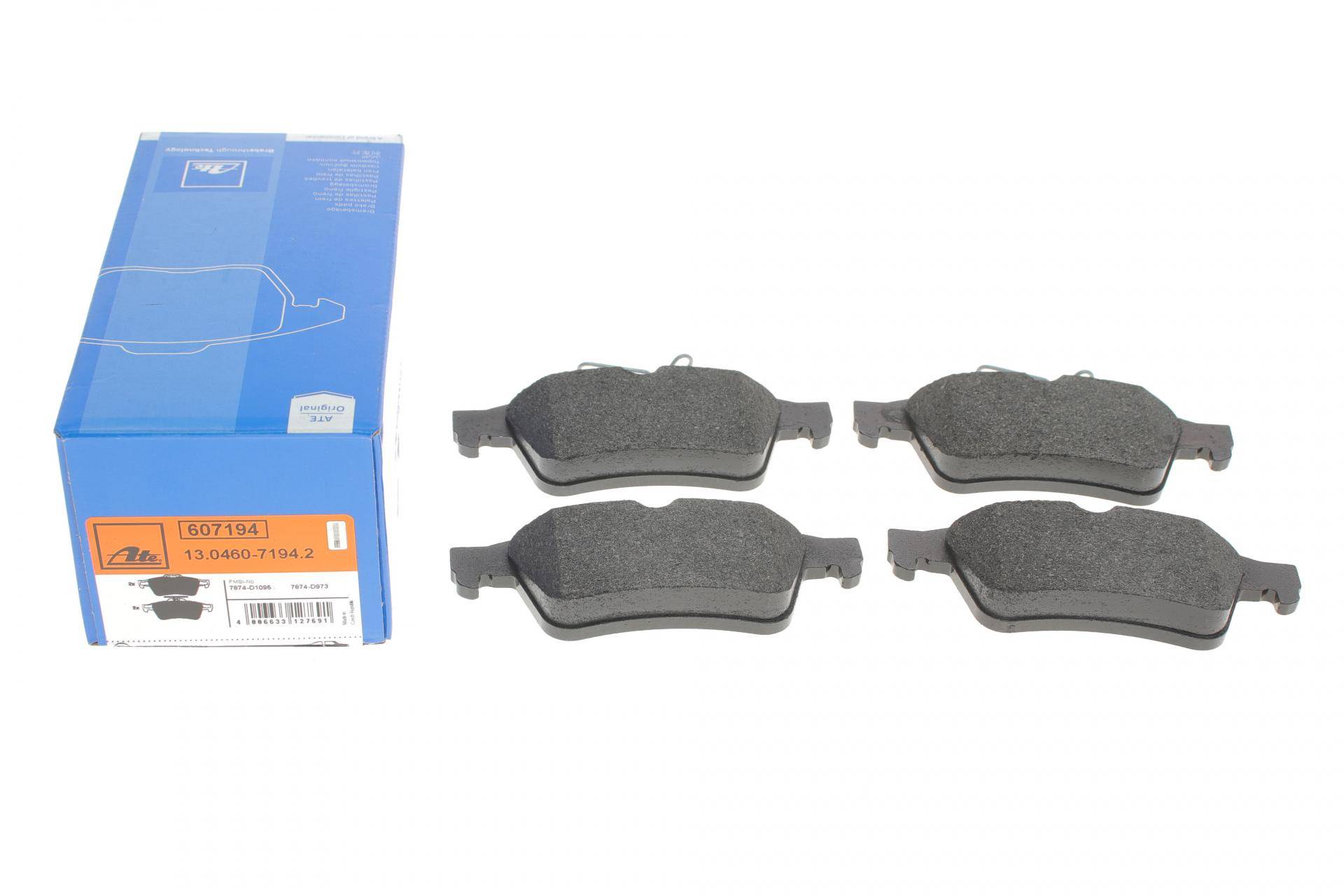 Колодки гальмівні (задні) Ford Focus IV 19-/Opel Vectra C 02-08 (Ate)