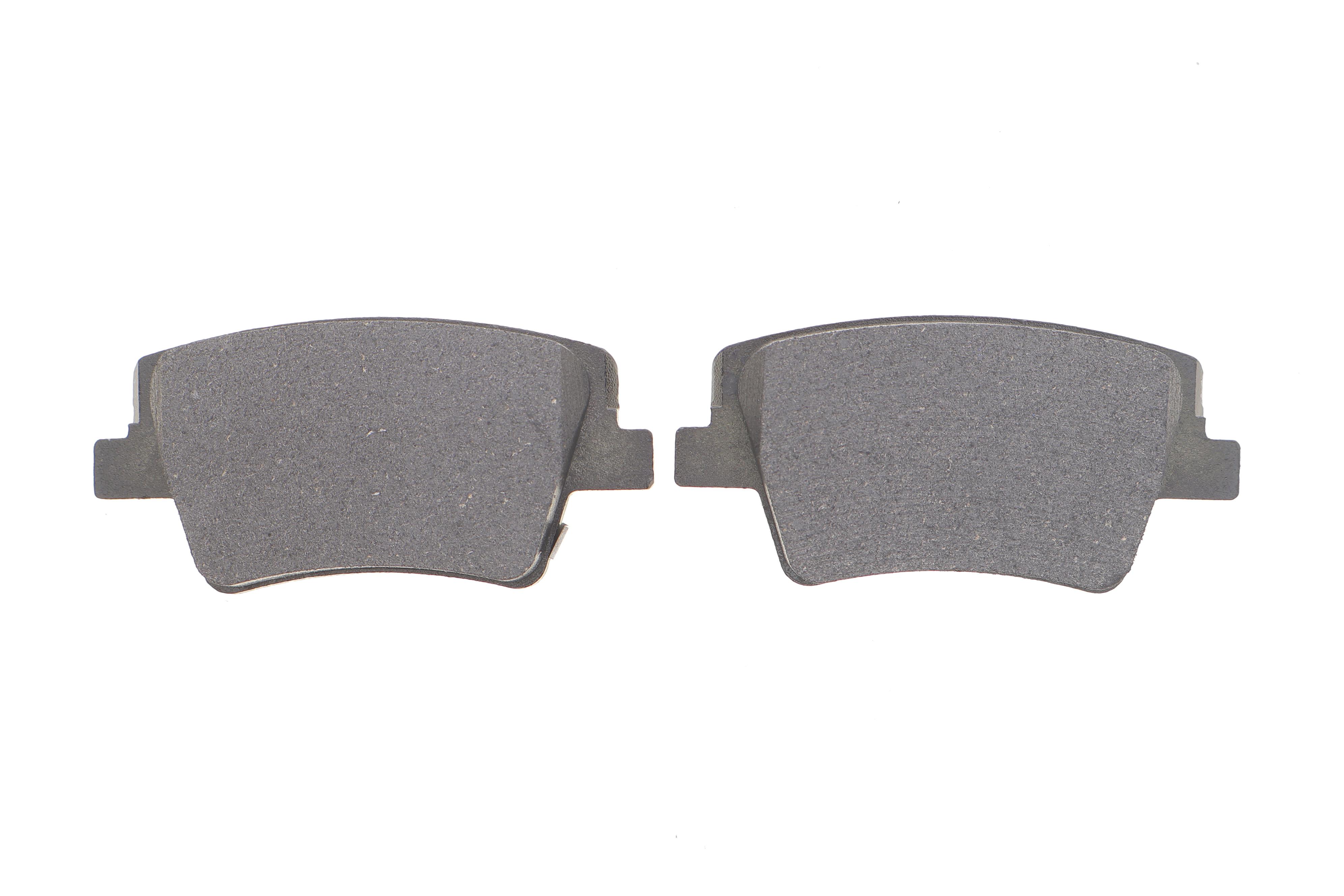 Колодки гальмівні (задні) Hyundai Santa Fe IV 18- (Mando) (з датчиком)