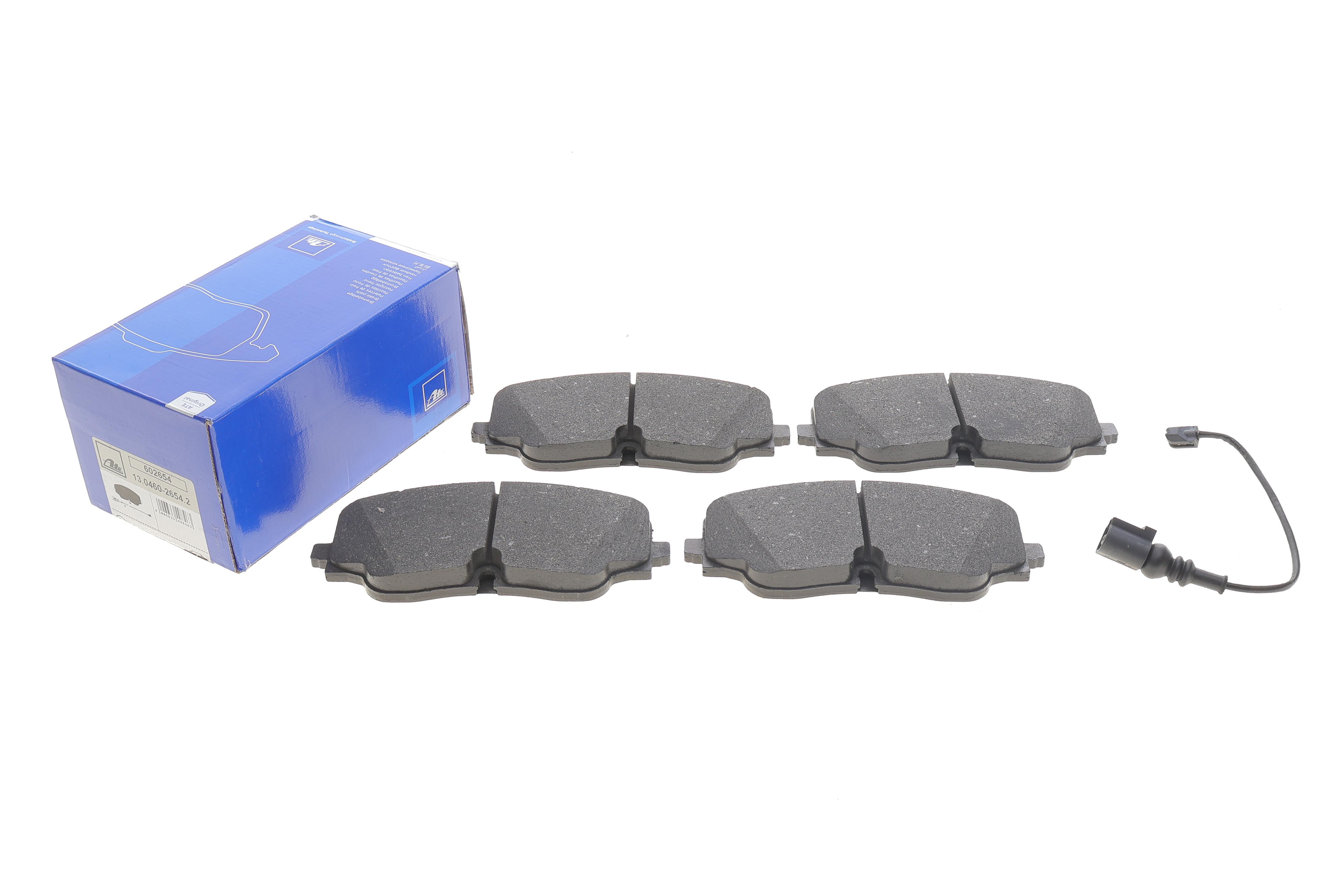 Колодки гальмівні (передні) VW Golf VIII/Tiguan 20- (ZF) (+датчик)