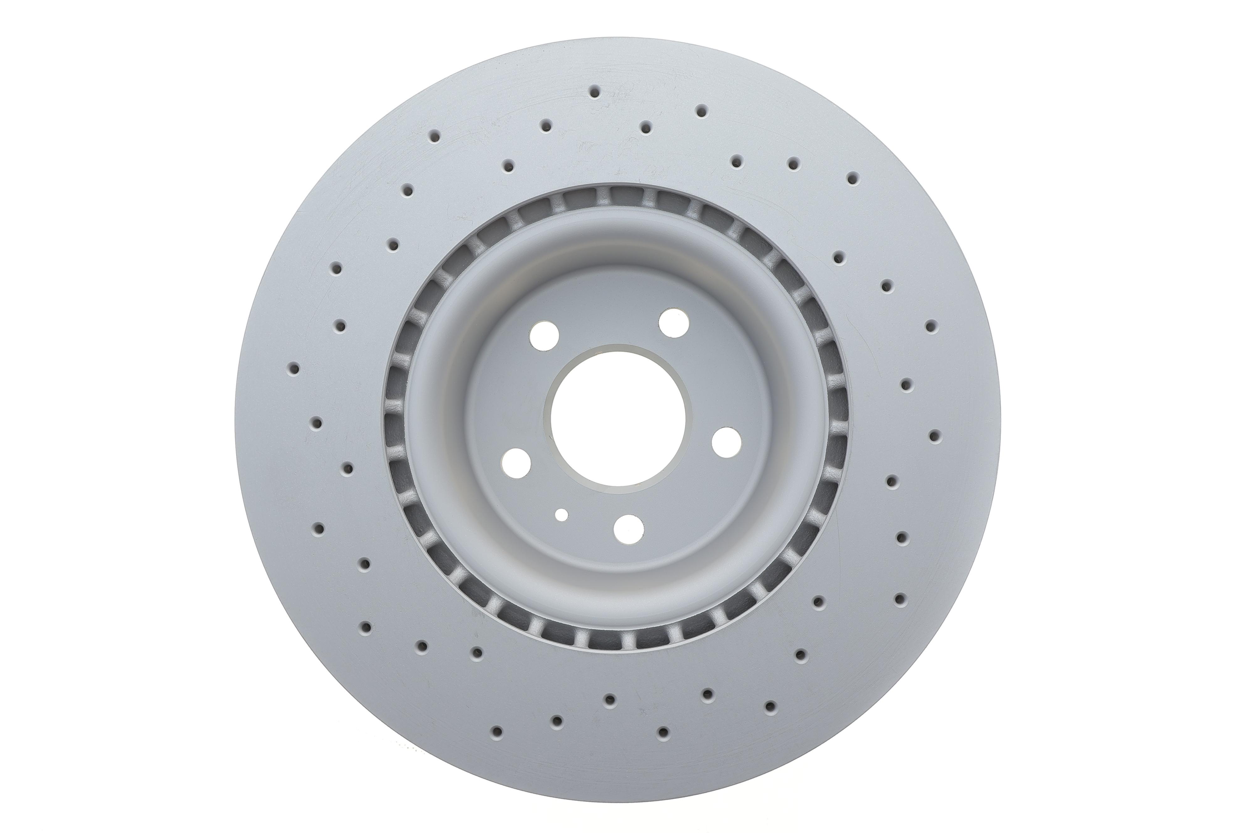 Диск гальмівний (передній) Audi A6 12-18 (345x30) (з покриттям) (вентильований)