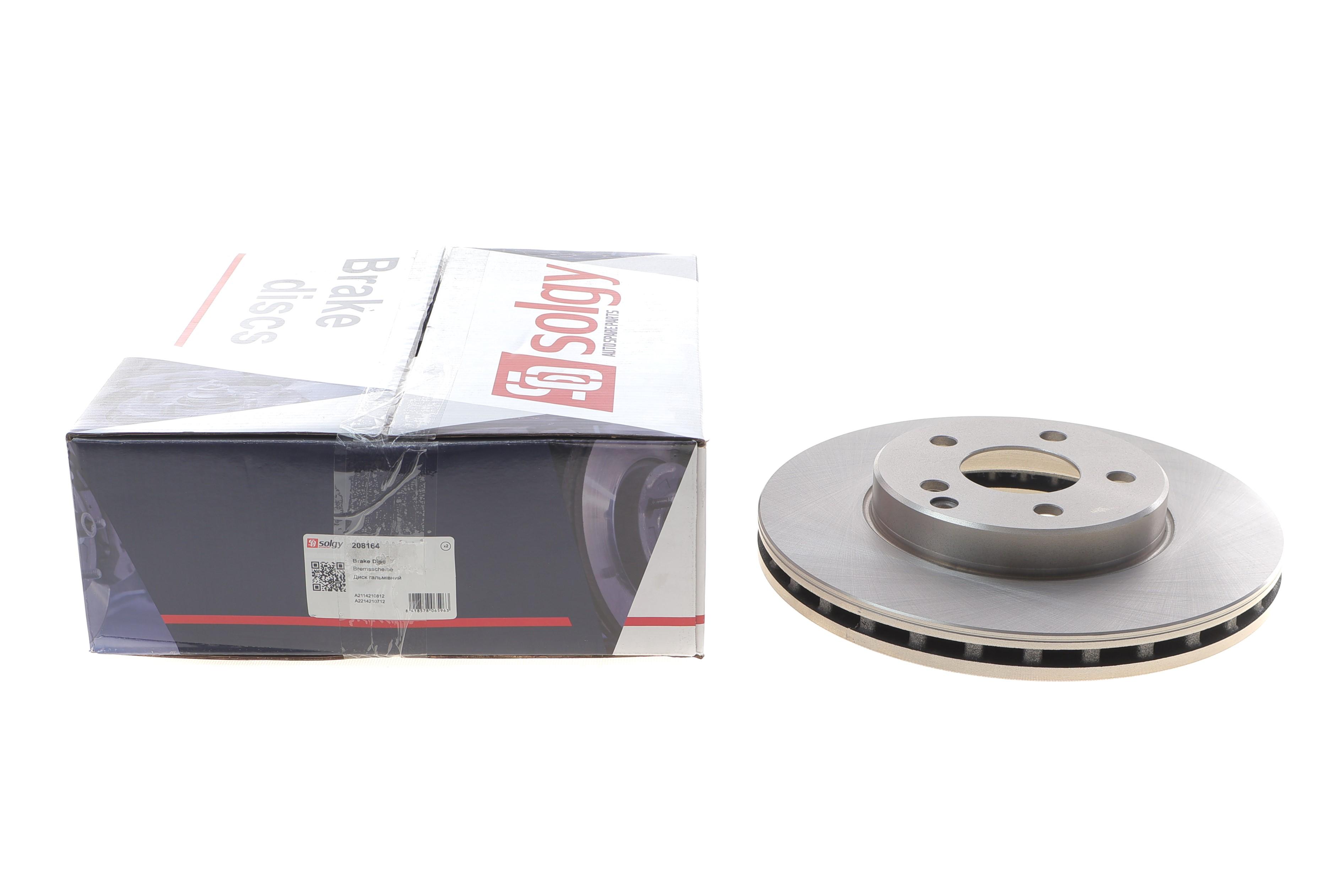 Диск гальмівний (передній) MB E-class (W211/S211) 02-09 (295x28)