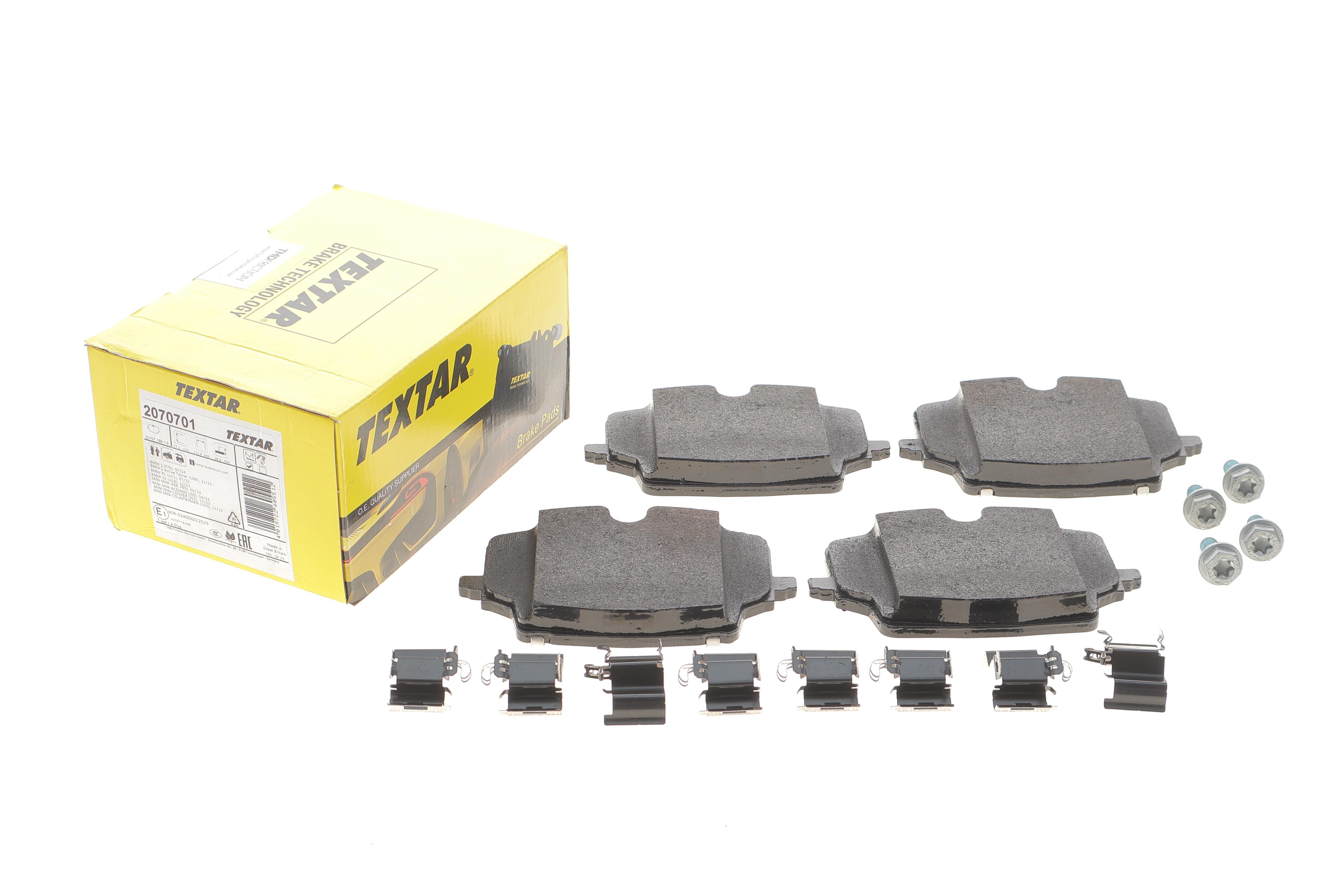 Колодки гальмівні (передні) BMW X1 (U11) 22- B38