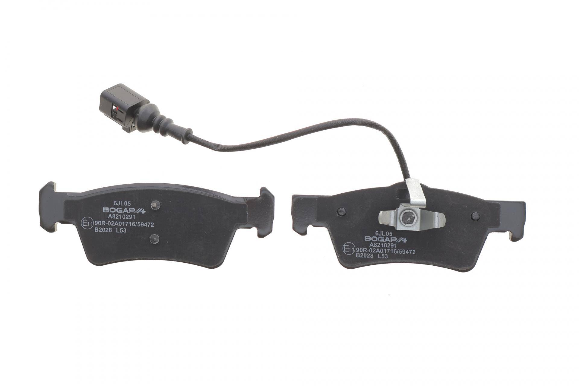 Колодки гальмівні (задні) VW T5/Multivan V 03-15 (+датчик)