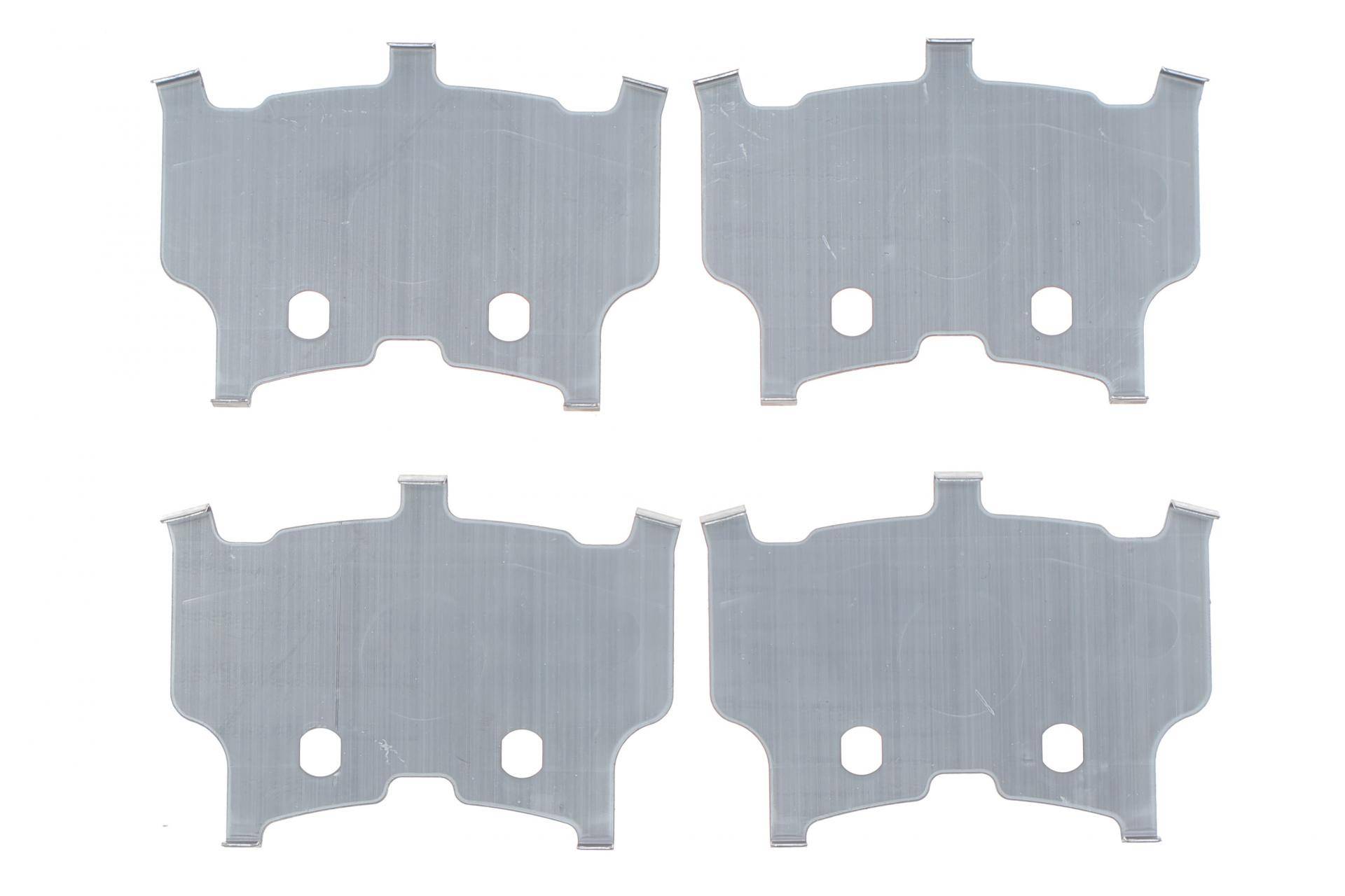 Комплект протискрипних пластин (передніх) Ford Fiesta 12-