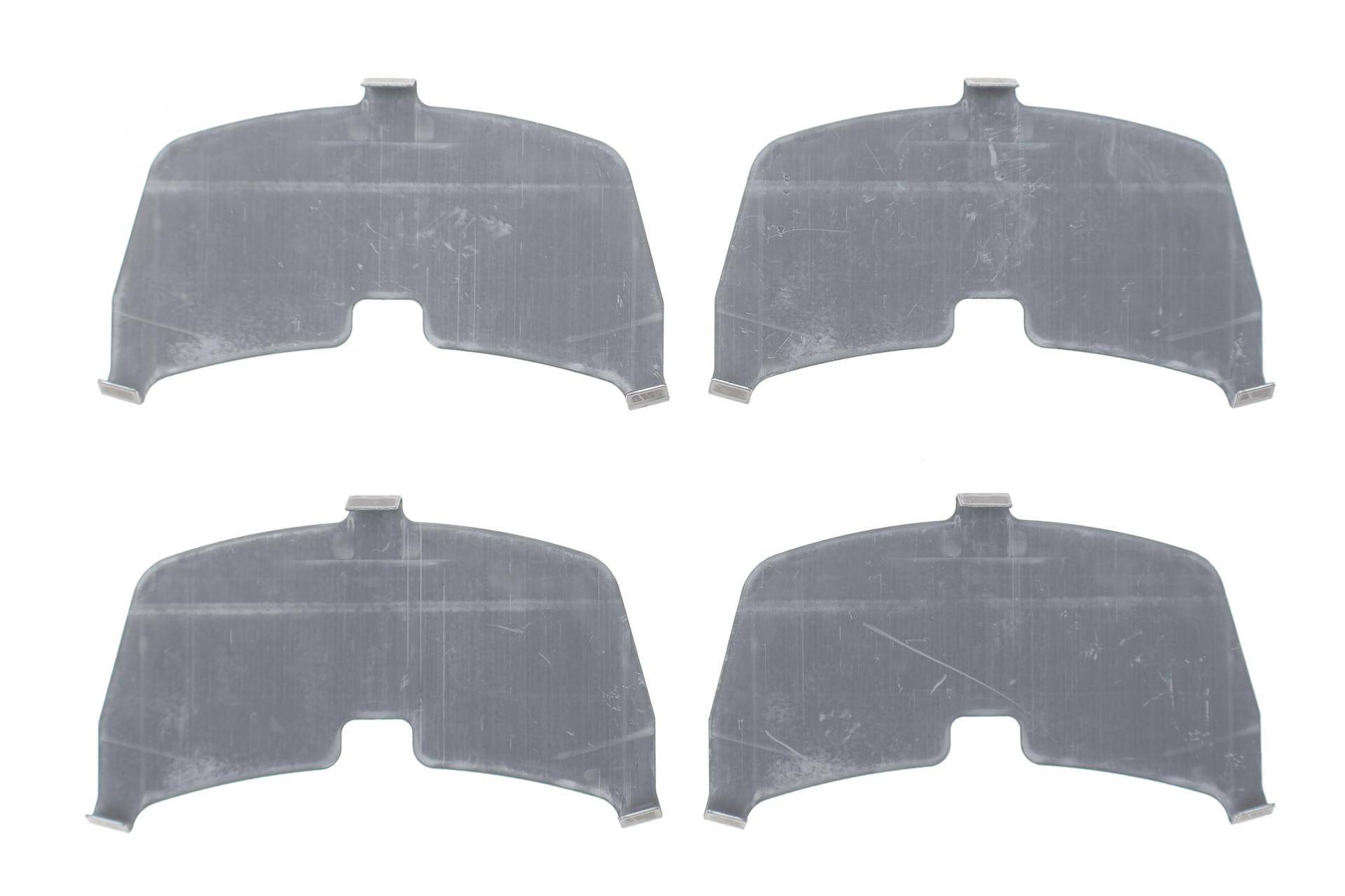 Комплект протискрипних пластин (передніх) Mitsubishi Lancer III-IV 95-13/Colt III 02-12