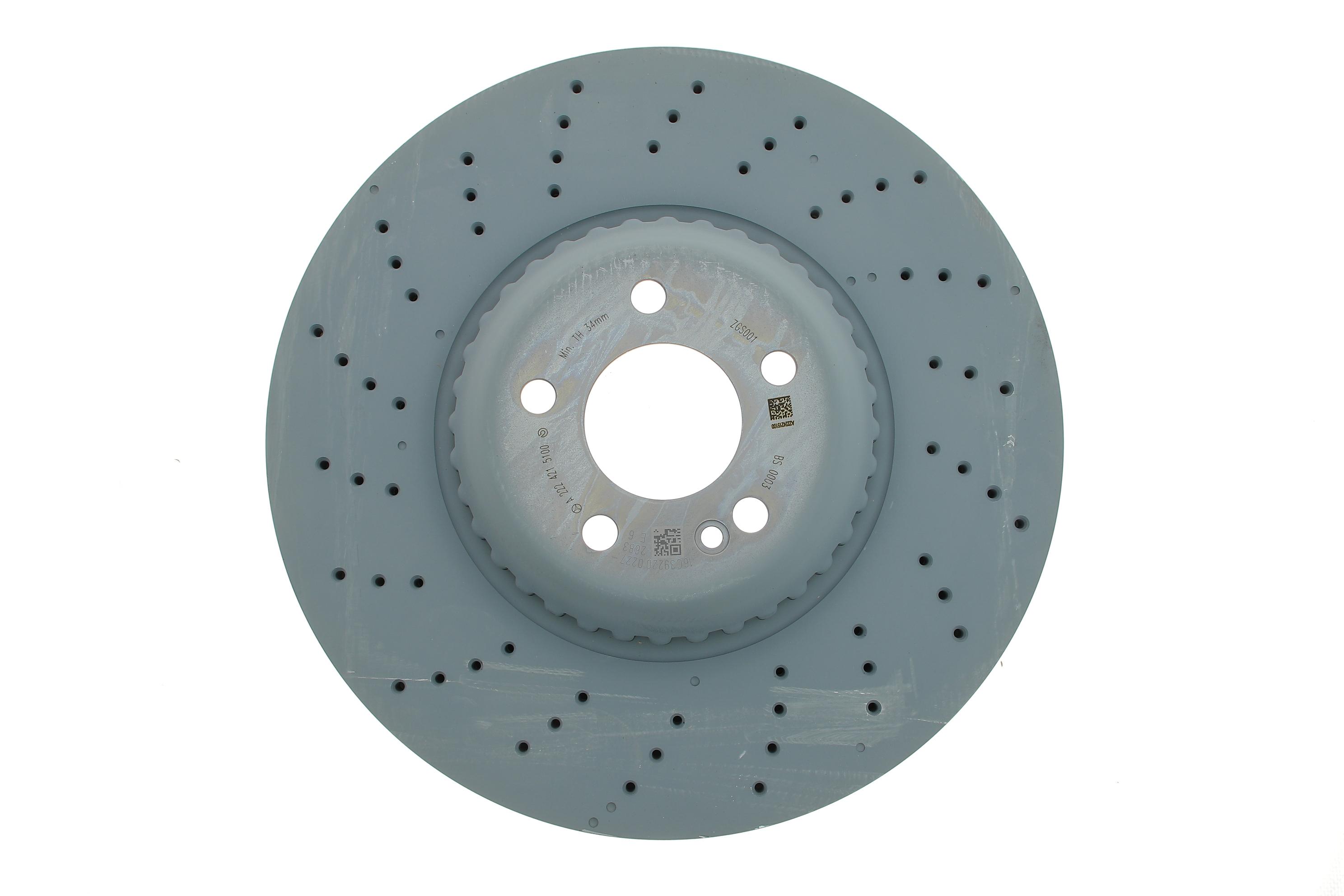 Диск гальмівний (передній) MB S-class (W222/V222/X222) 13-