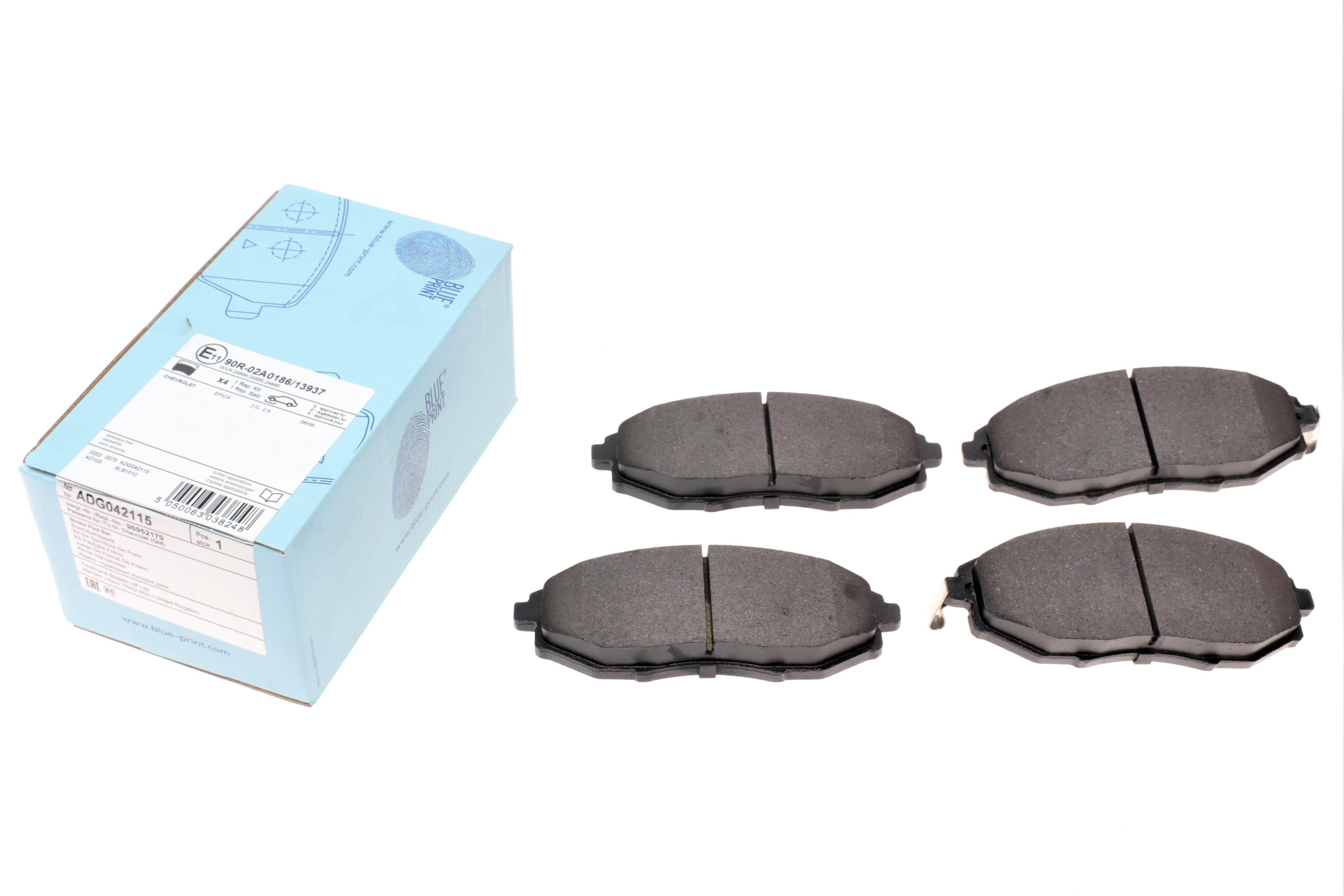 Колодки гальмівні (передні) Chevrolet Epica 2.0-2.5 2.0 TDCi 04-11