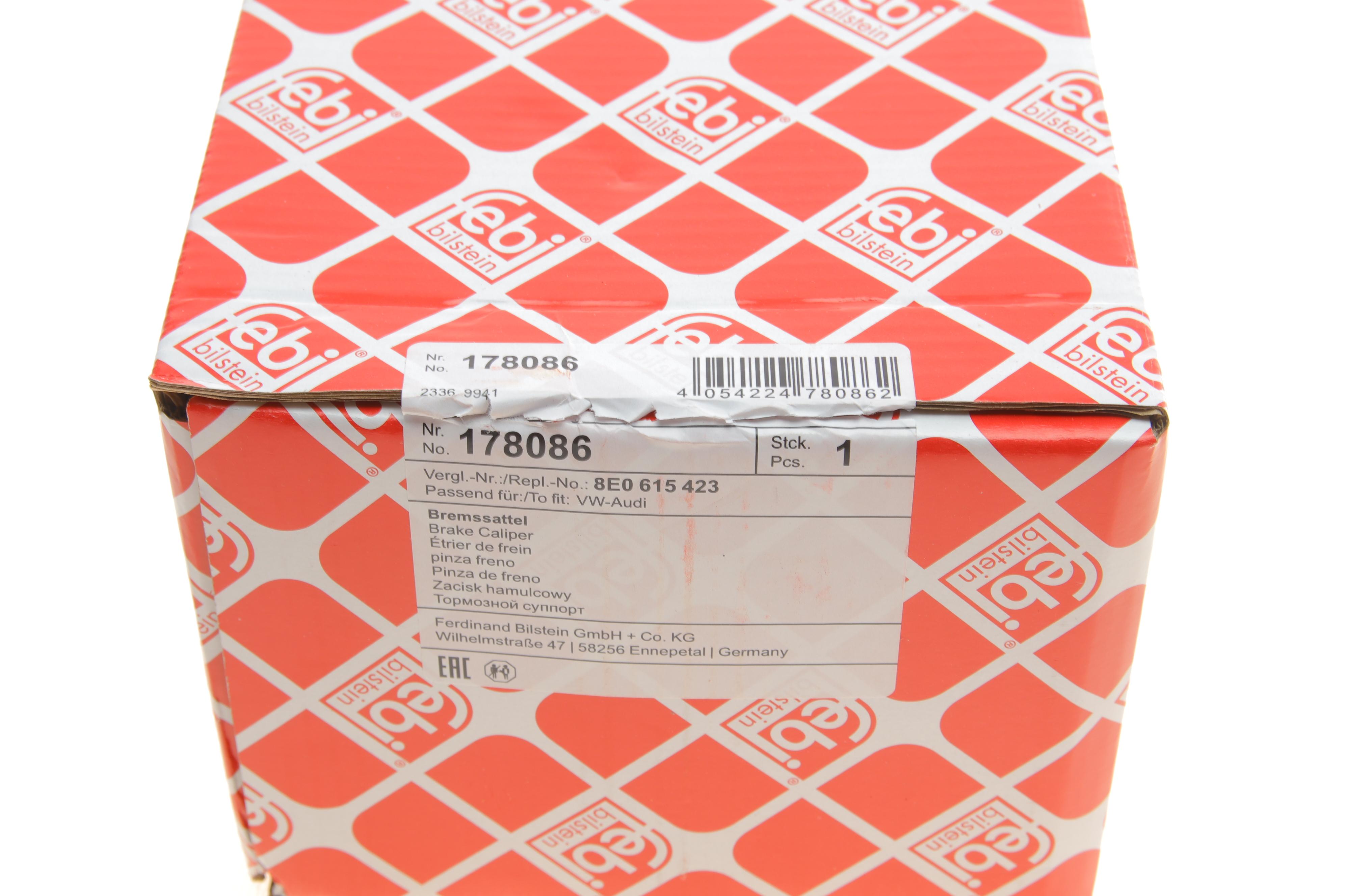 Супорт гальмівний (задній) (L) Audi A6/VW Passat 1.6-4.2D 97-05 (d=38mm)