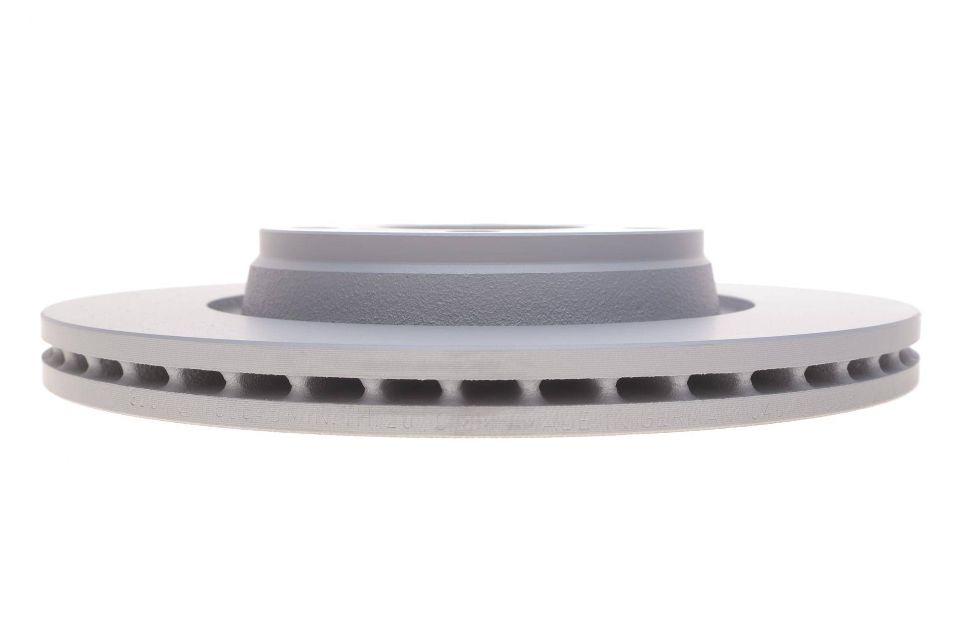 Диск гальмівний (передній) VW Passat 96-00 (280x22) (з покриттям) (вентилований)