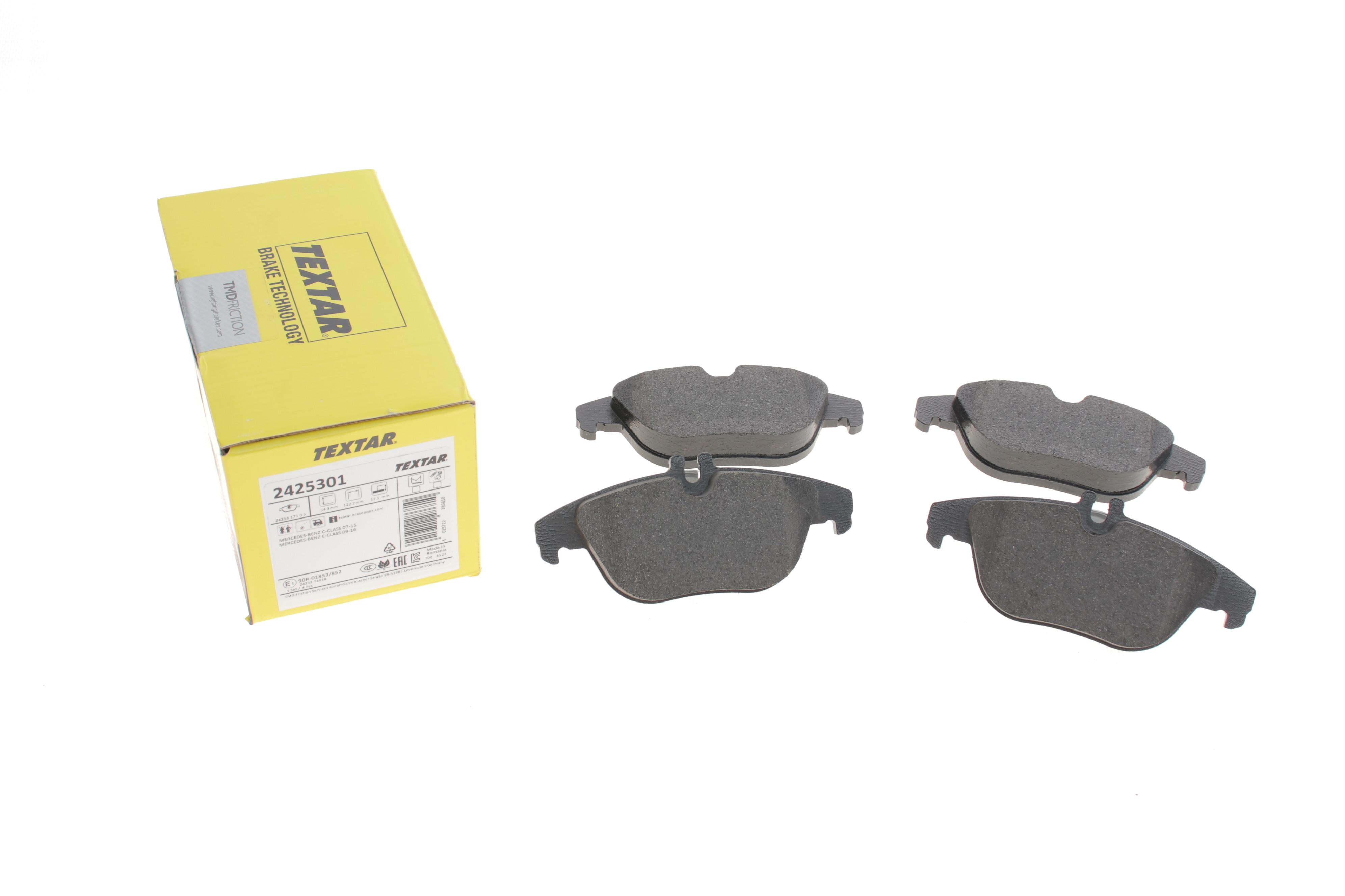 Колодки гальмівні (задні) MB C-class (W204/C204)/E-class (C207/A207) 1.6-5.5 07- (Teves) Q+