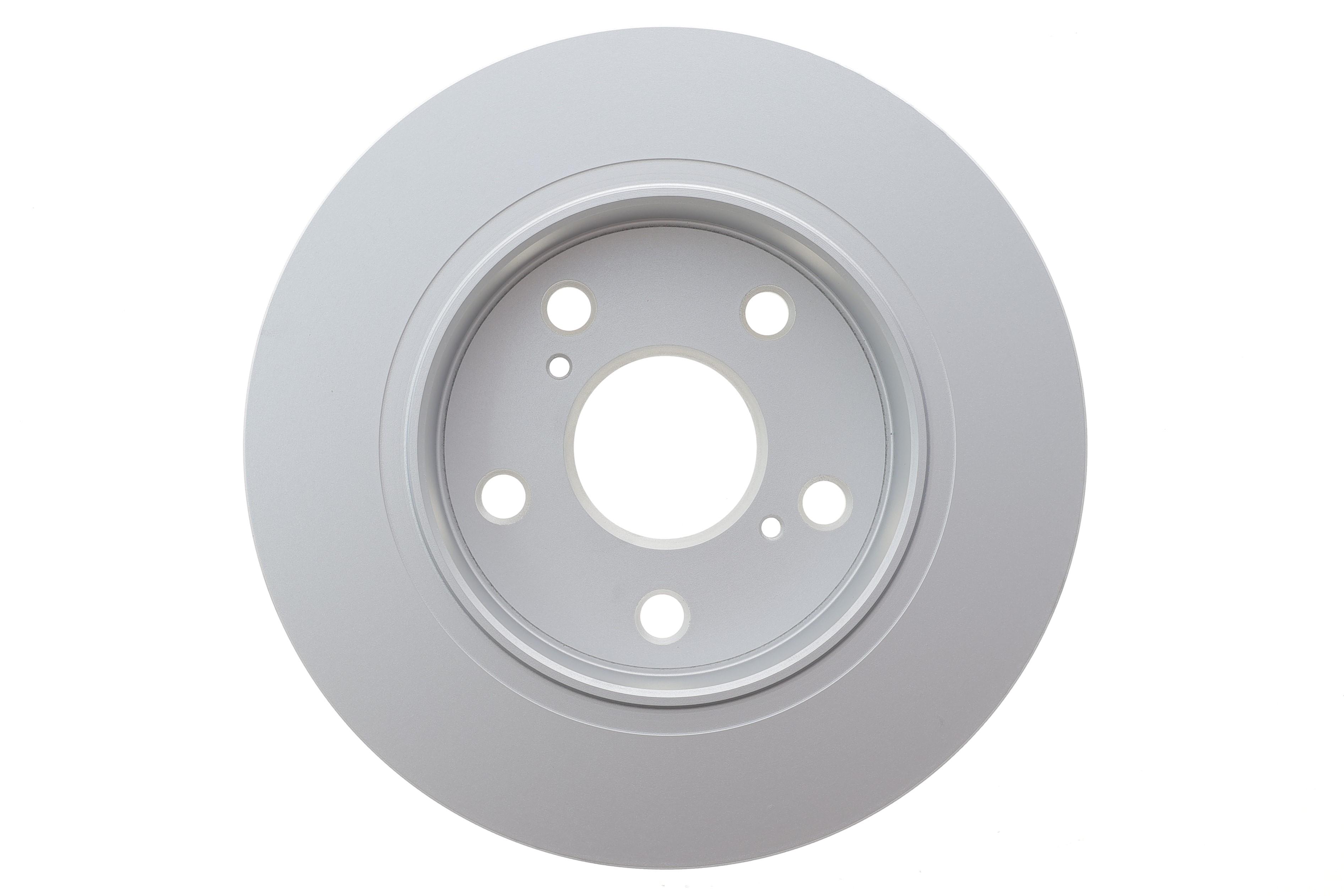 Диск гальмівний (задній) Toyota Auris/Corolla 06- (270x10) (повний) (з покриттям)