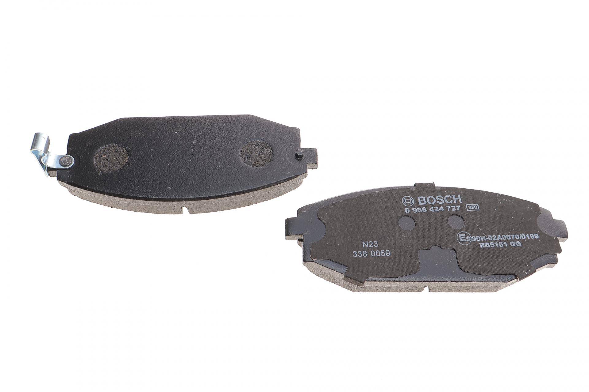 Колодки гальмівні (передні) Hyundai Galloper I/Sonata IV 91-03 (Mando)