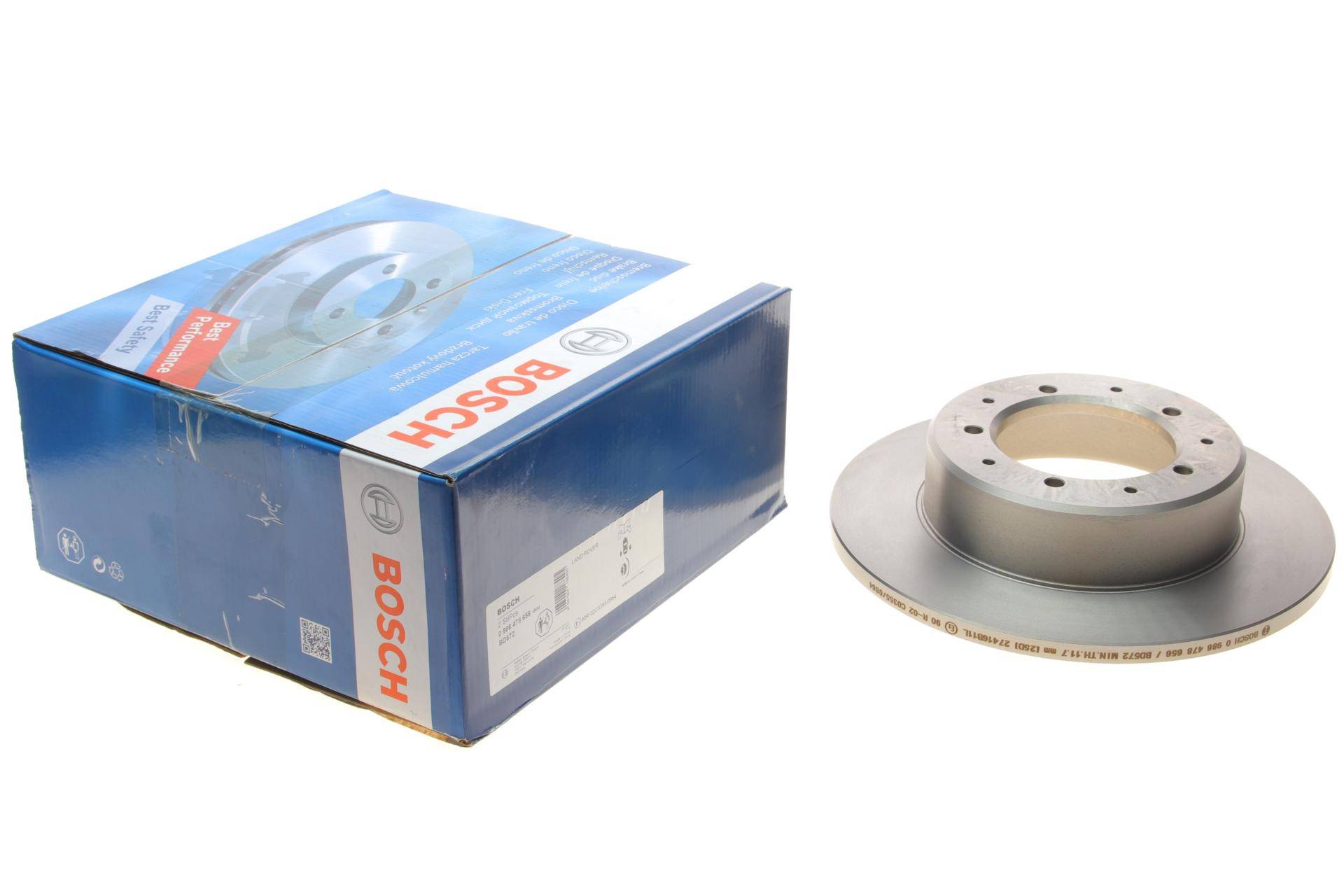 Диск гальмівний (задній) Land Rover Defender/Discovery 70-16 (290x12,6)