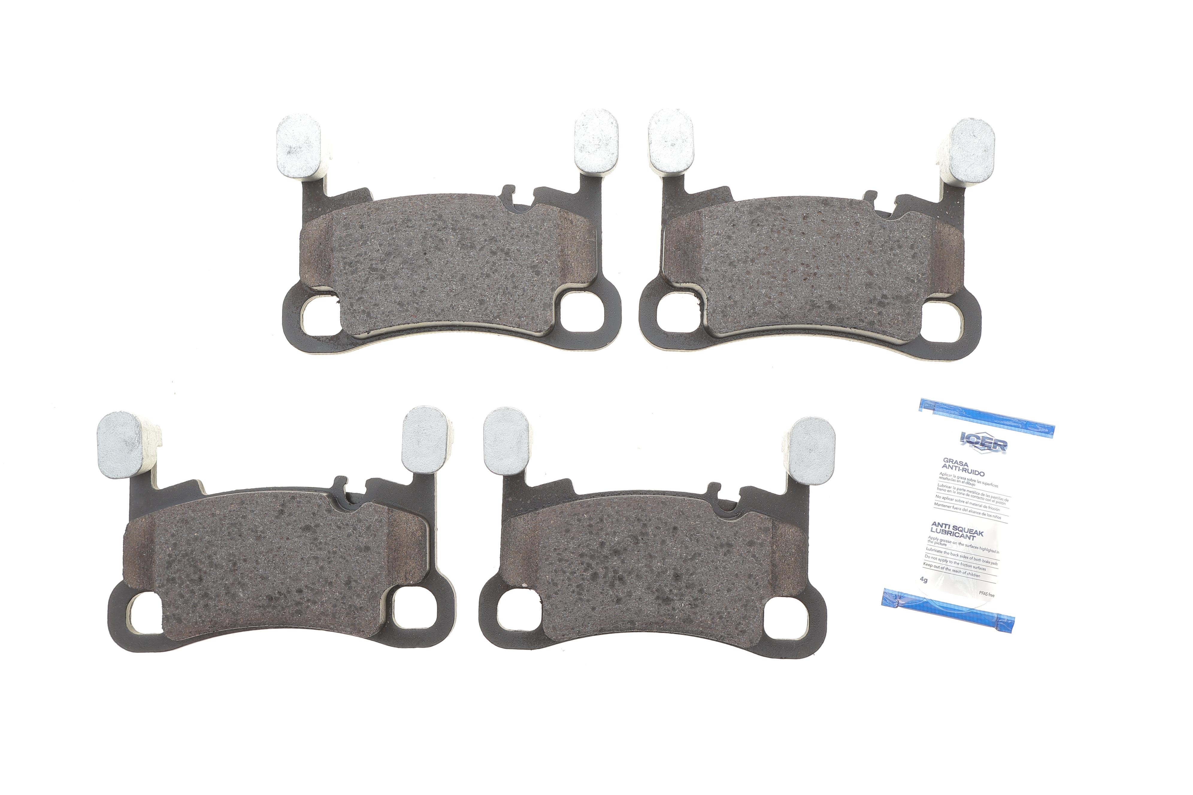 Колодки гальмівні (задні) Porsche Cayenne 17- (Brembo)