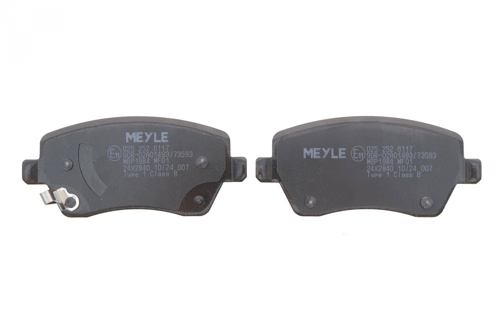 Колодки гальмівні (передні) Nissan Micra IV/V 10-/Note 13-