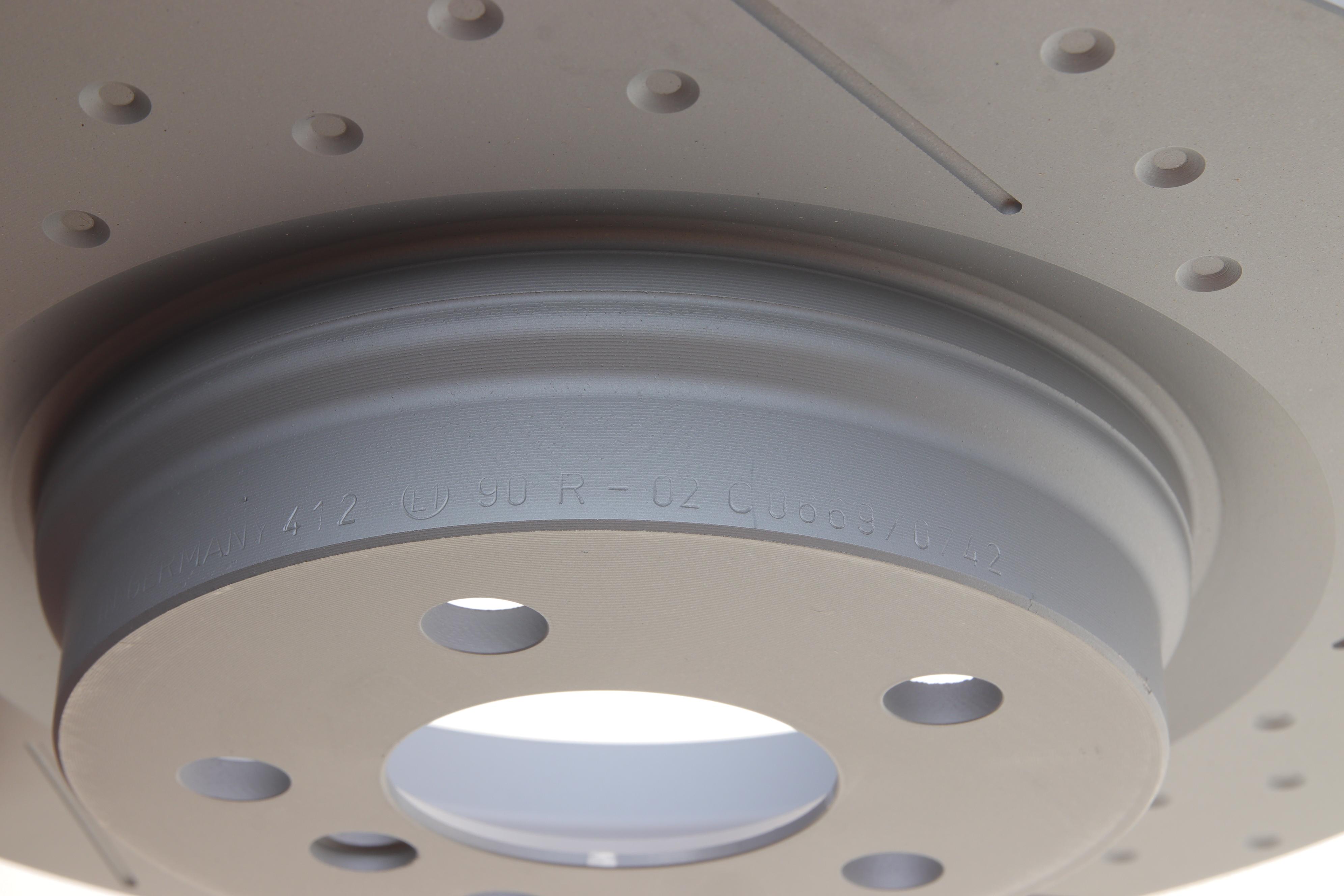 Диск гальмівний (задній) MW 1 (F40)/2 (F44) 19- (R) (330x20) (з вентил.) (с покриттям)