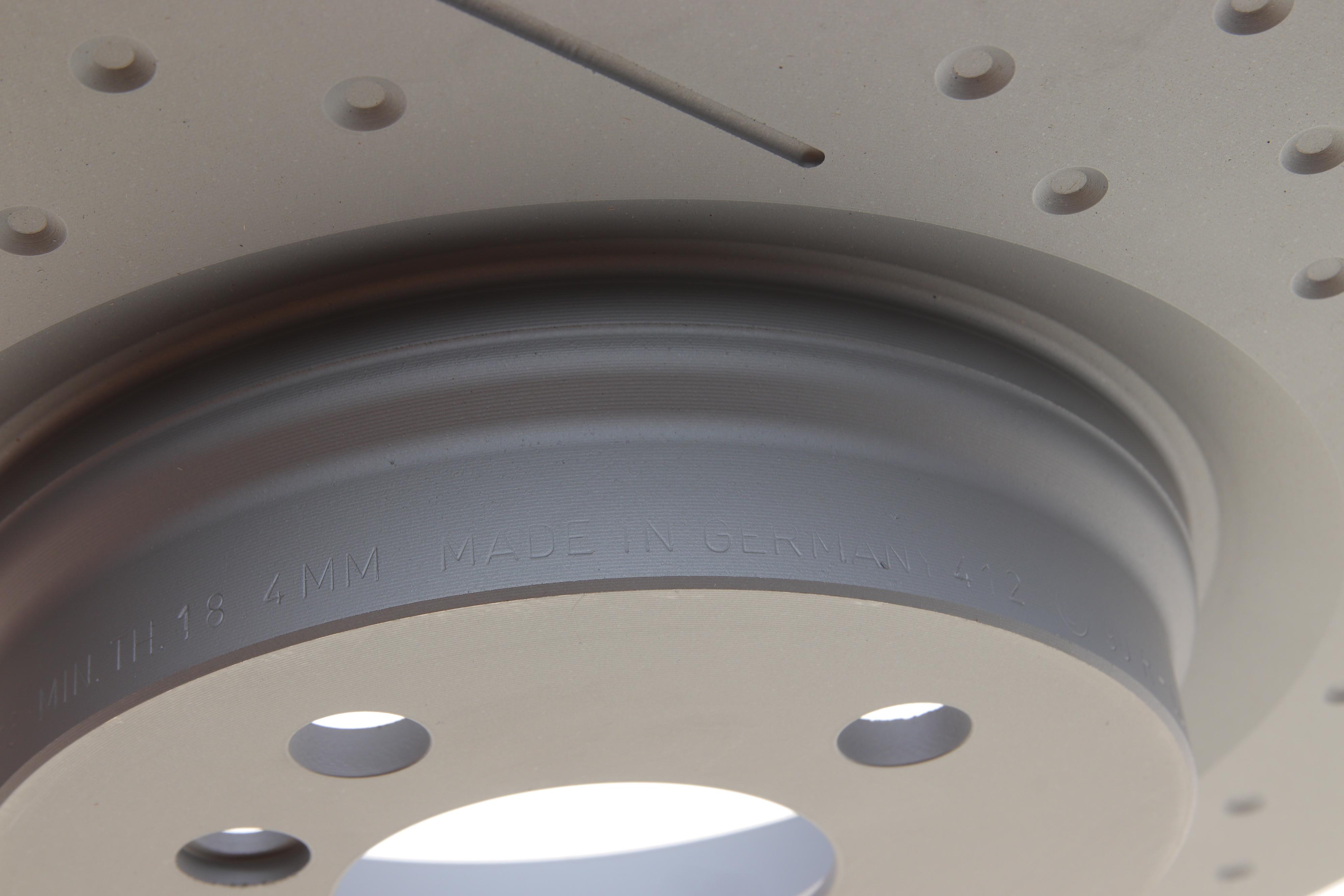 Диск гальмівний (задній) MW 1 (F40)/2 (F44) 19- (R) (330x20) (з вентил.) (с покриттям)