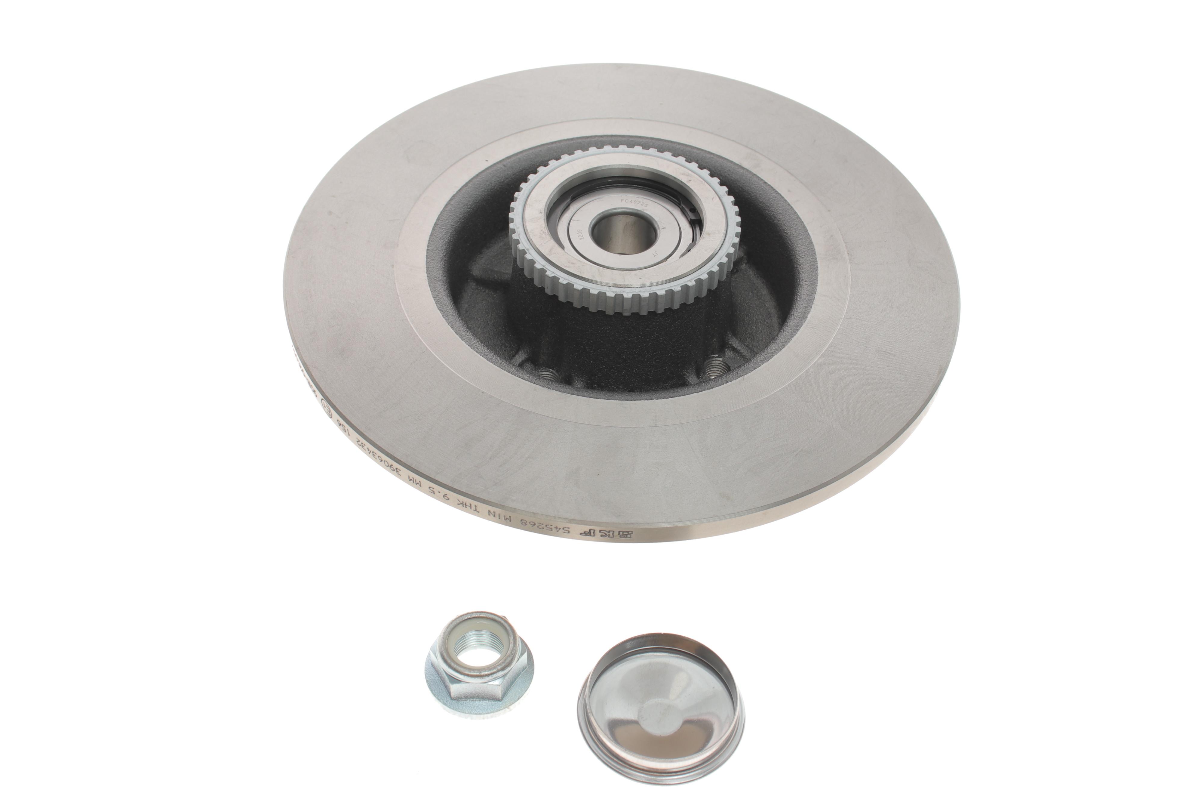 Диск гальмівний (задній) Renault Megane -03 (274x11) (+ABS) (з підшипником)