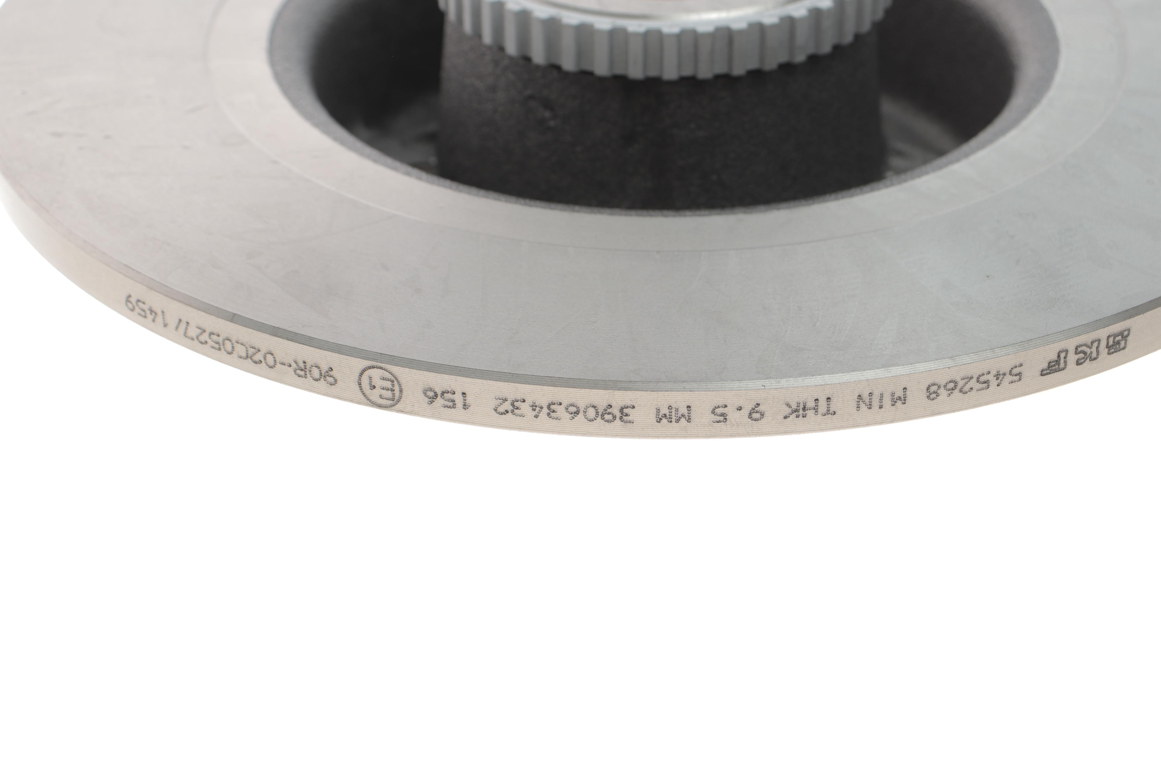 Диск гальмівний (задній) Renault Megane -03 (274x11) (+ABS) (з підшипником)